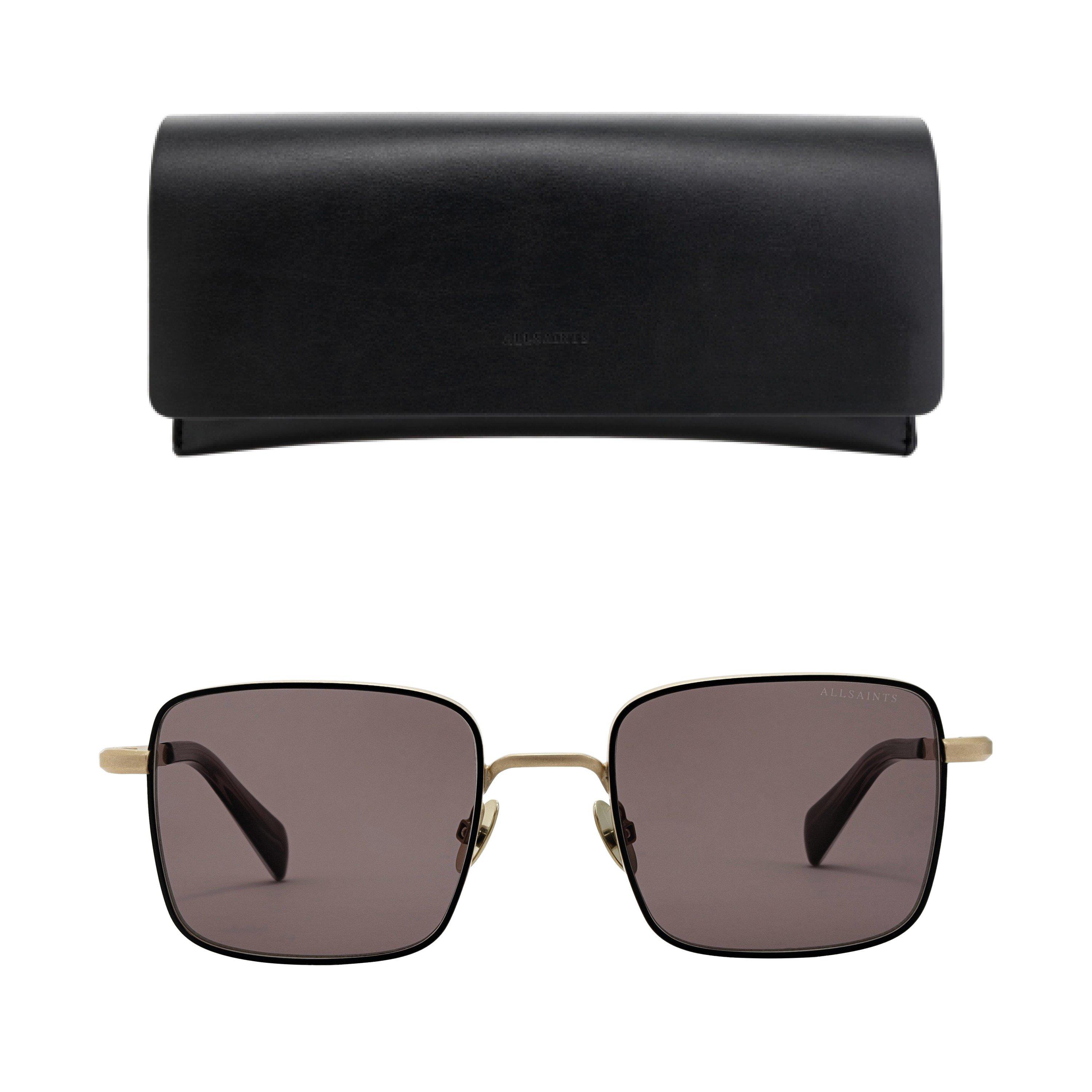 Gold/Black Rim - AllSaints - Men's Square Sunglasses - 4