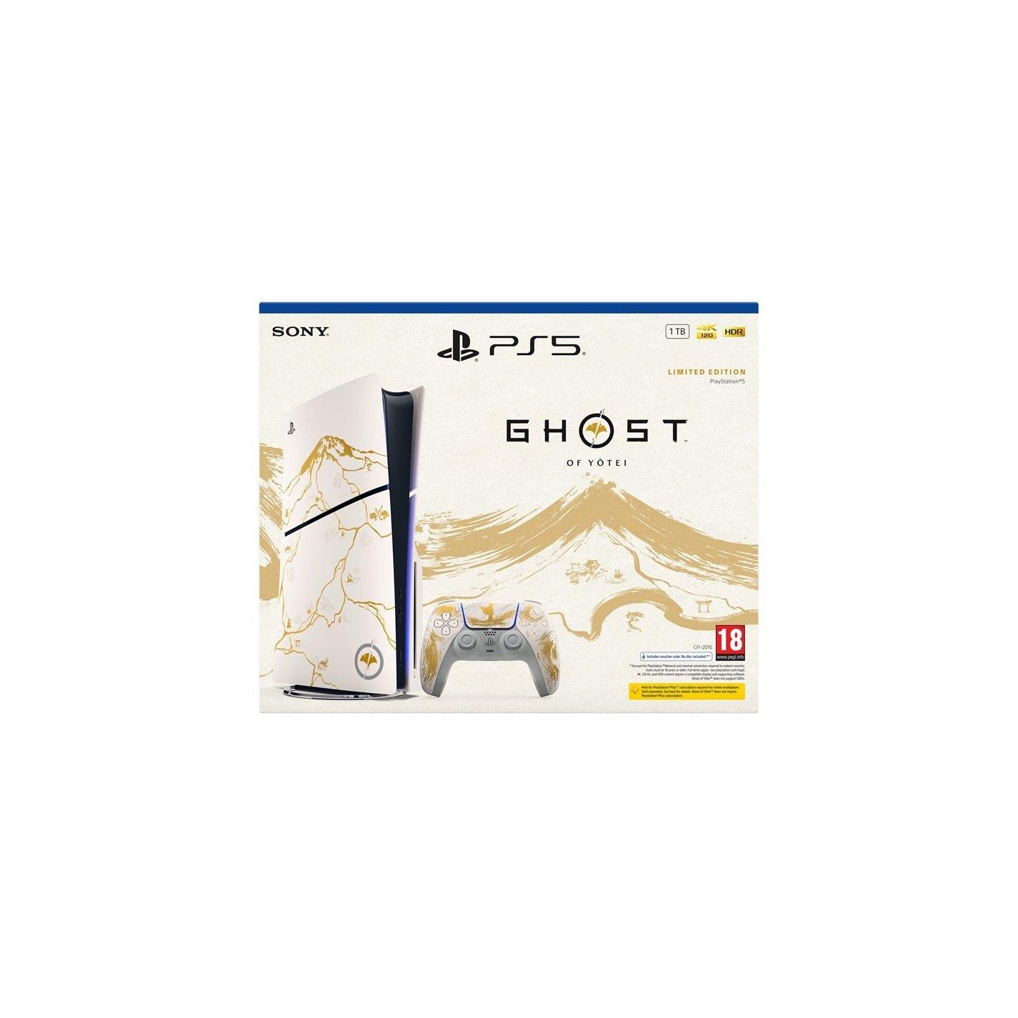 Limited Edition - PlayStation - Sony PlayStation®5 Console – Ghost of Yotei™ Gold Limited Edition Bundle - 3
