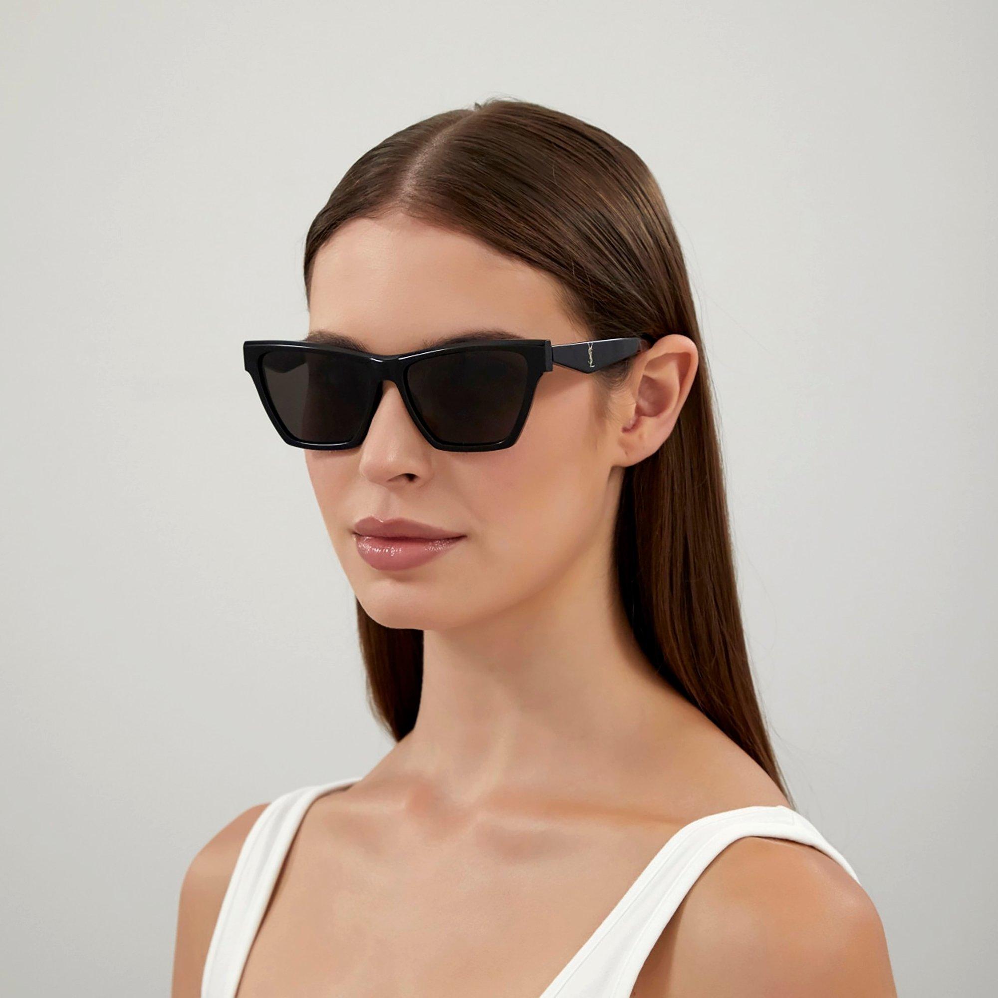 Black - Saint Laurent - YSL Monogrm SG Ld99 - 2