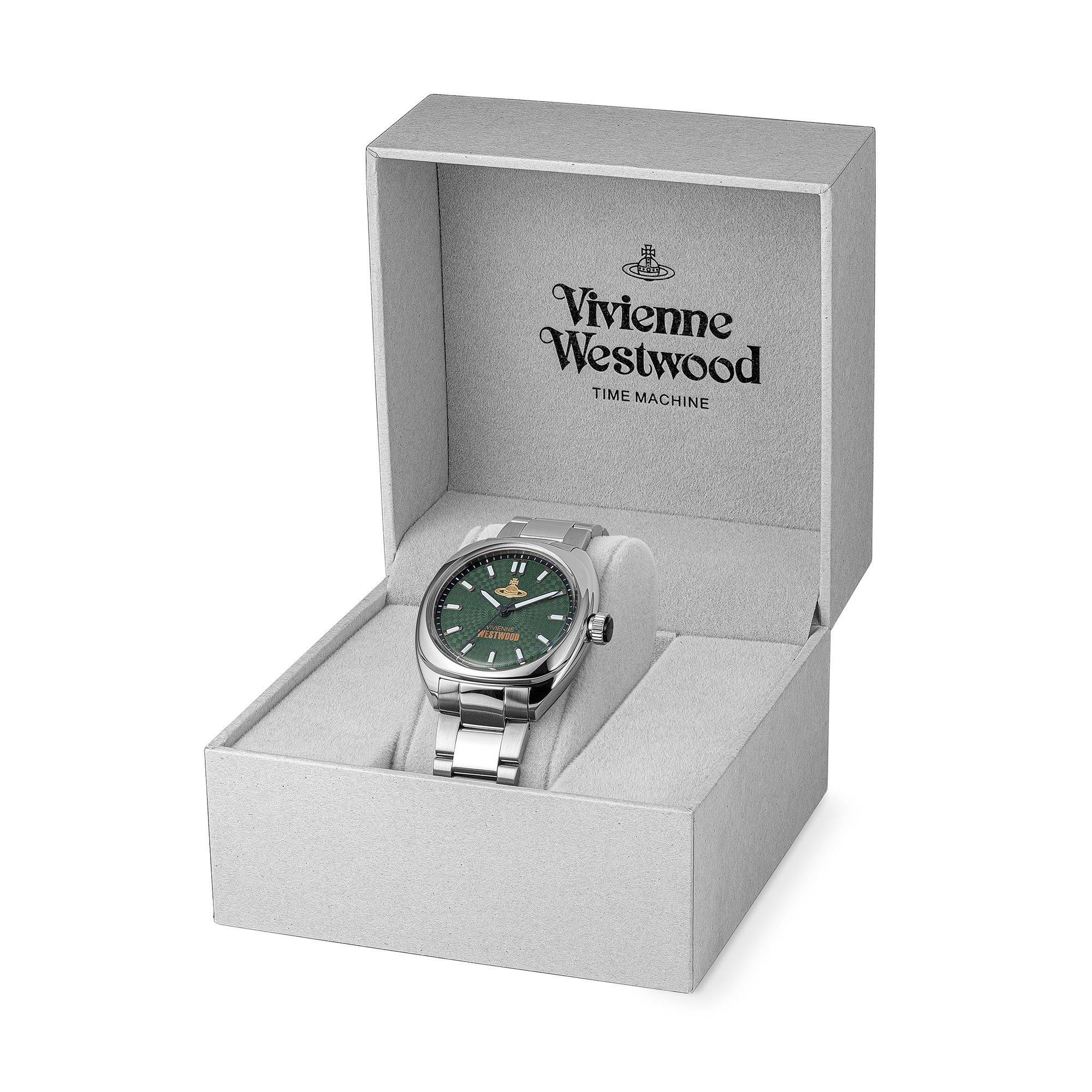 Silver/Green - Vivienne Westwood - Redbridge Wrist Watch - 6