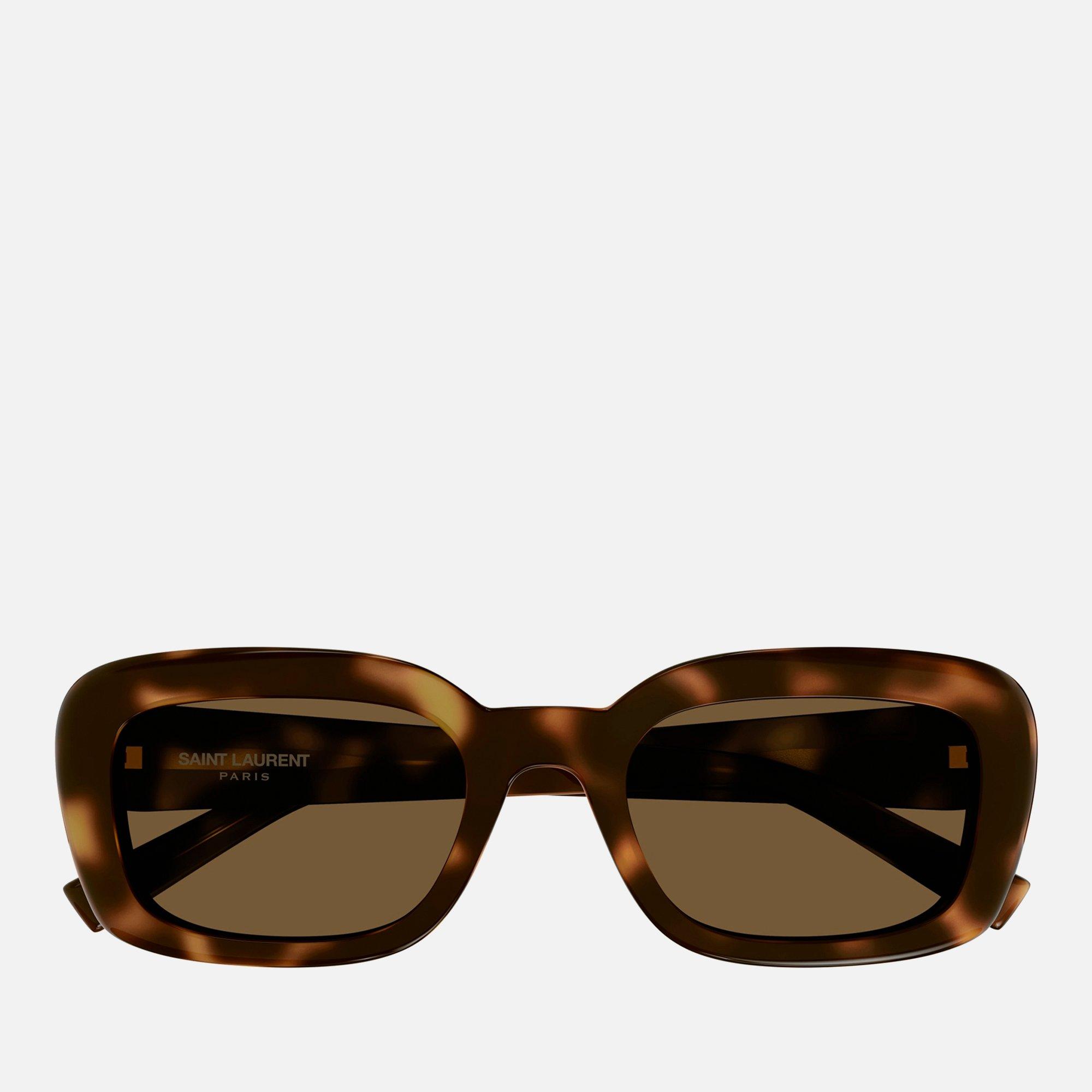 Havana - Saint Laurent - Women's YSL Mono SG Sunglasses - 2