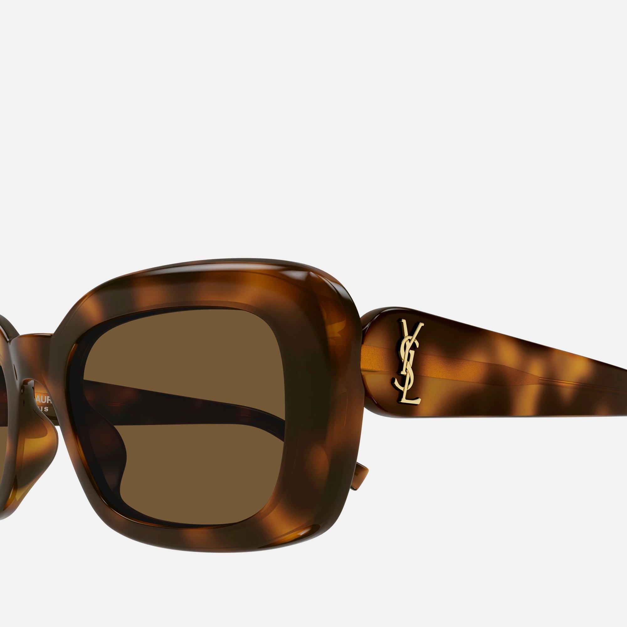 Havana - Saint Laurent - Women's YSL Mono SG Sunglasses - 3