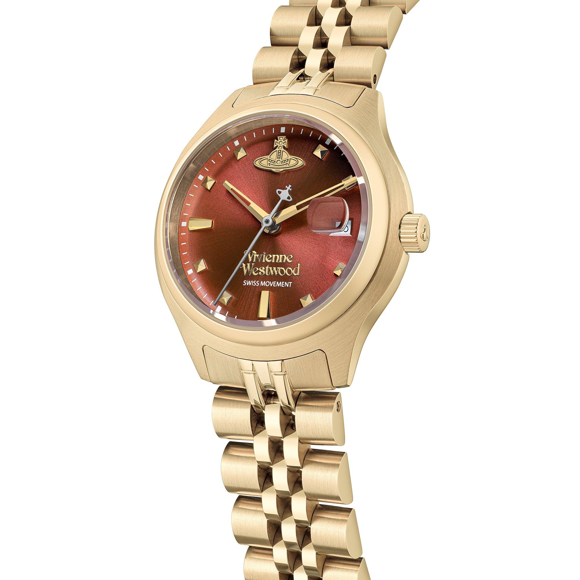 Red/Gold - Vivienne Westwood - Camberwell Mini Watch - 2