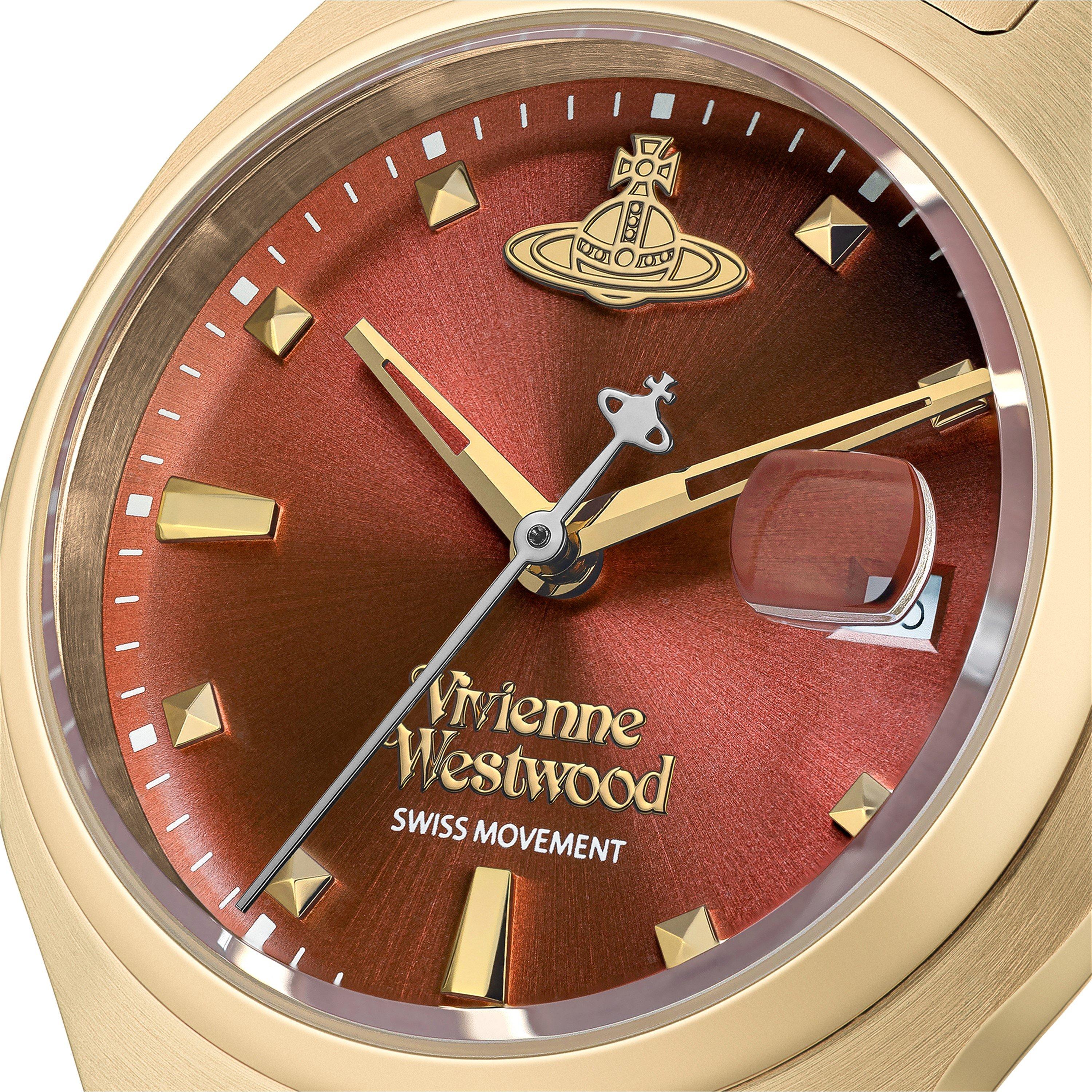 Red/Gold - Vivienne Westwood - Camberwell Mini Watch - 3
