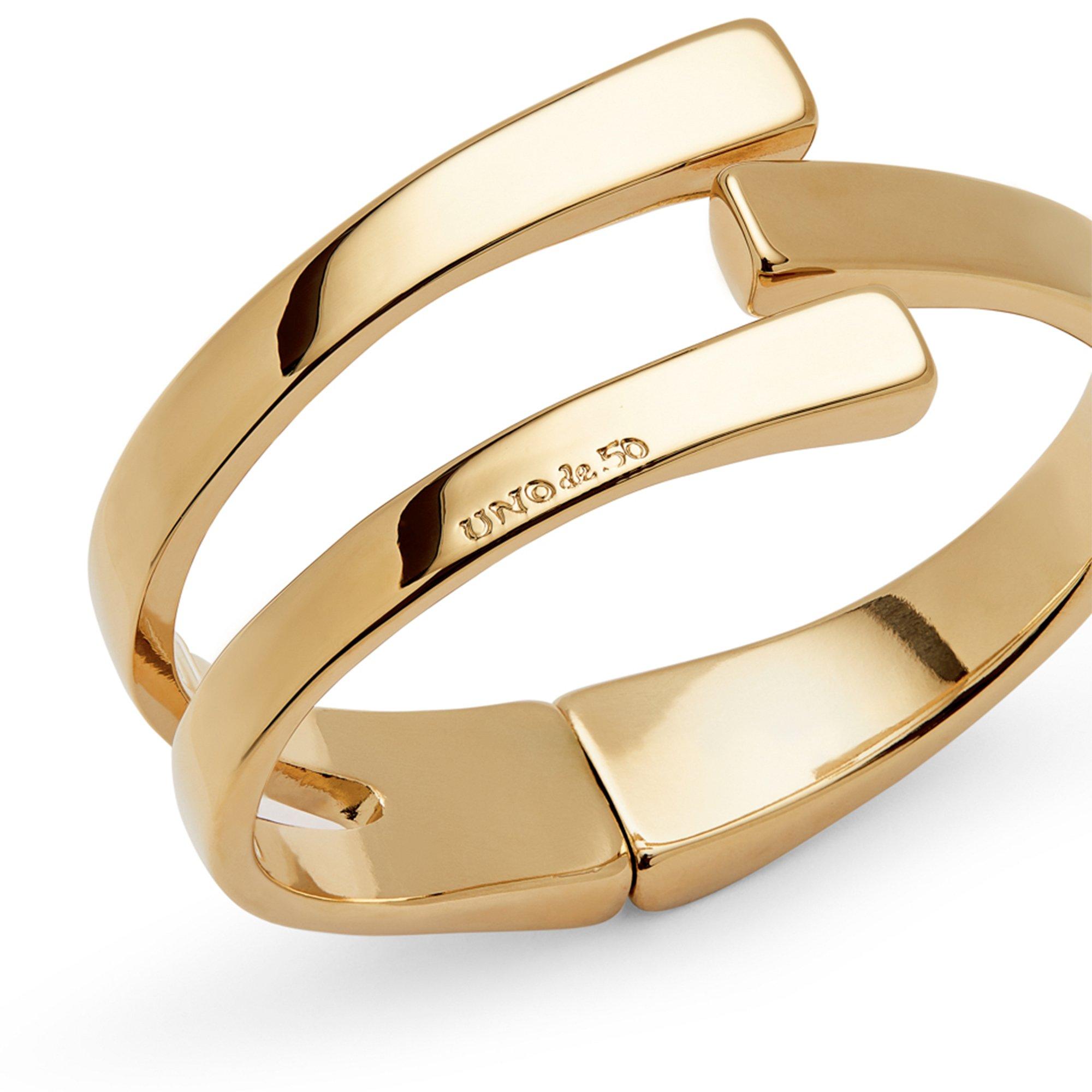 Goud - UNOde50 - UNOde50 18k Gold-Plated Rigid Bracelet - 3