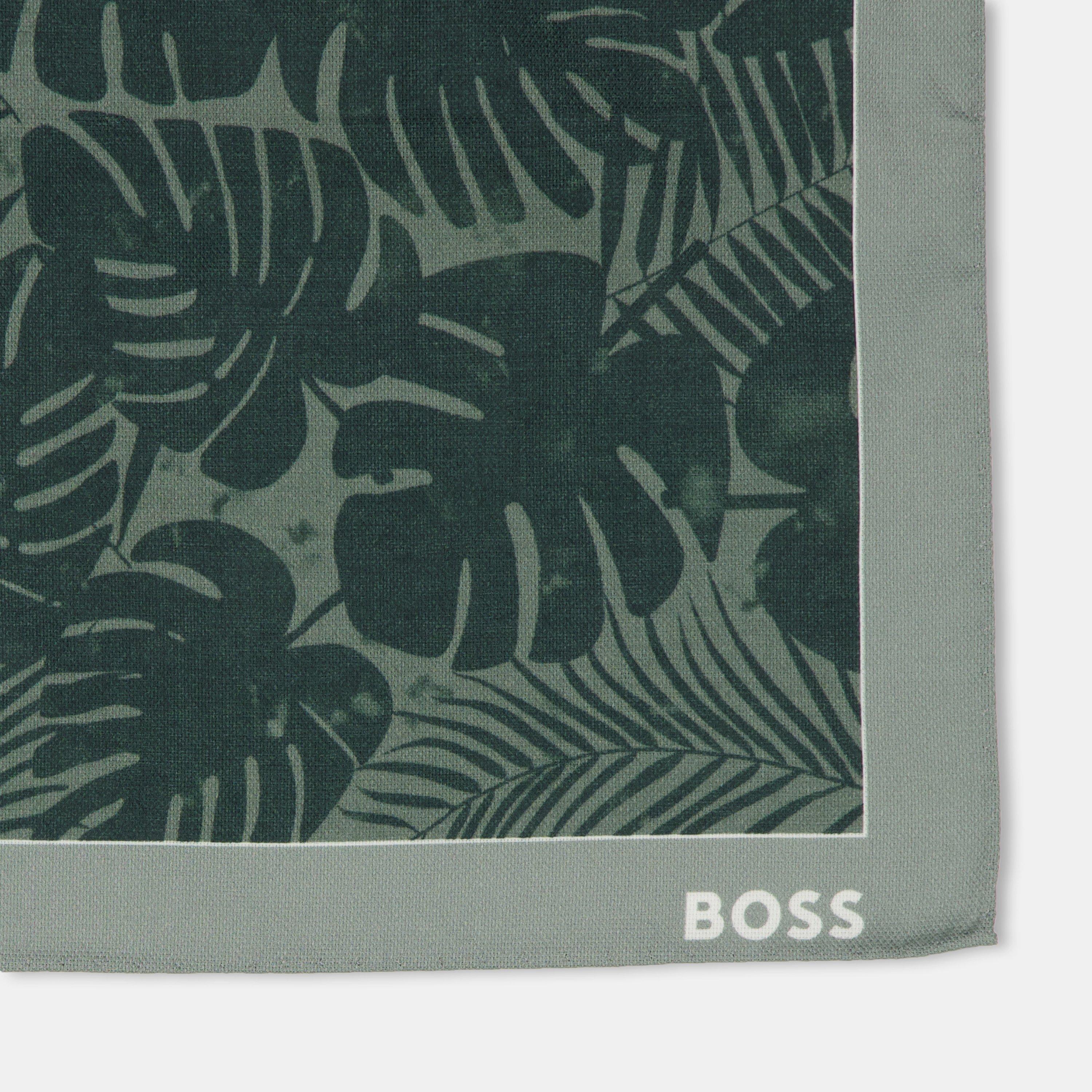 Open Green - Boss - Men's H Pocket Square - 2