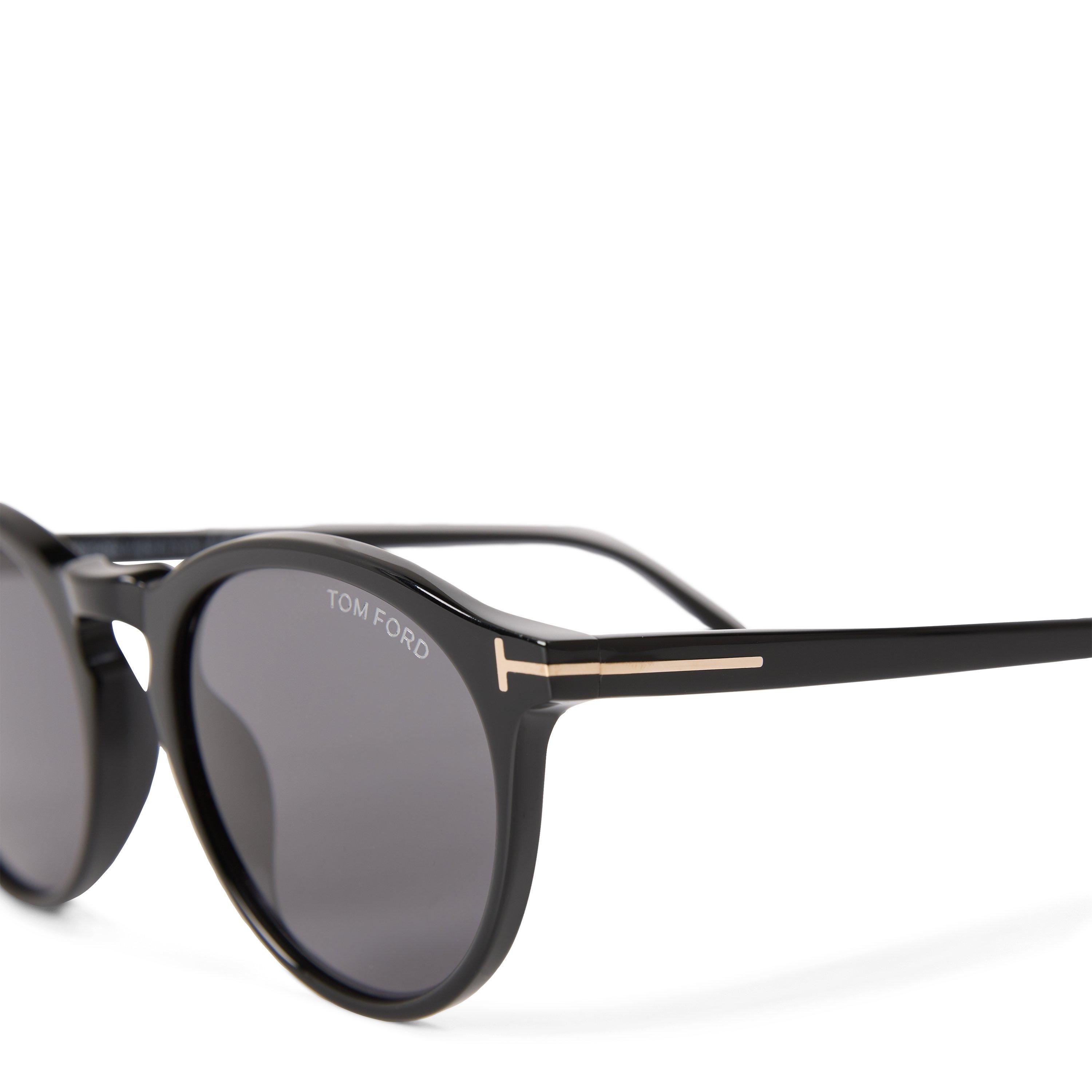 Black - Tom Ford - Tom Ford AURELE Mens Round Sunglasses - 3