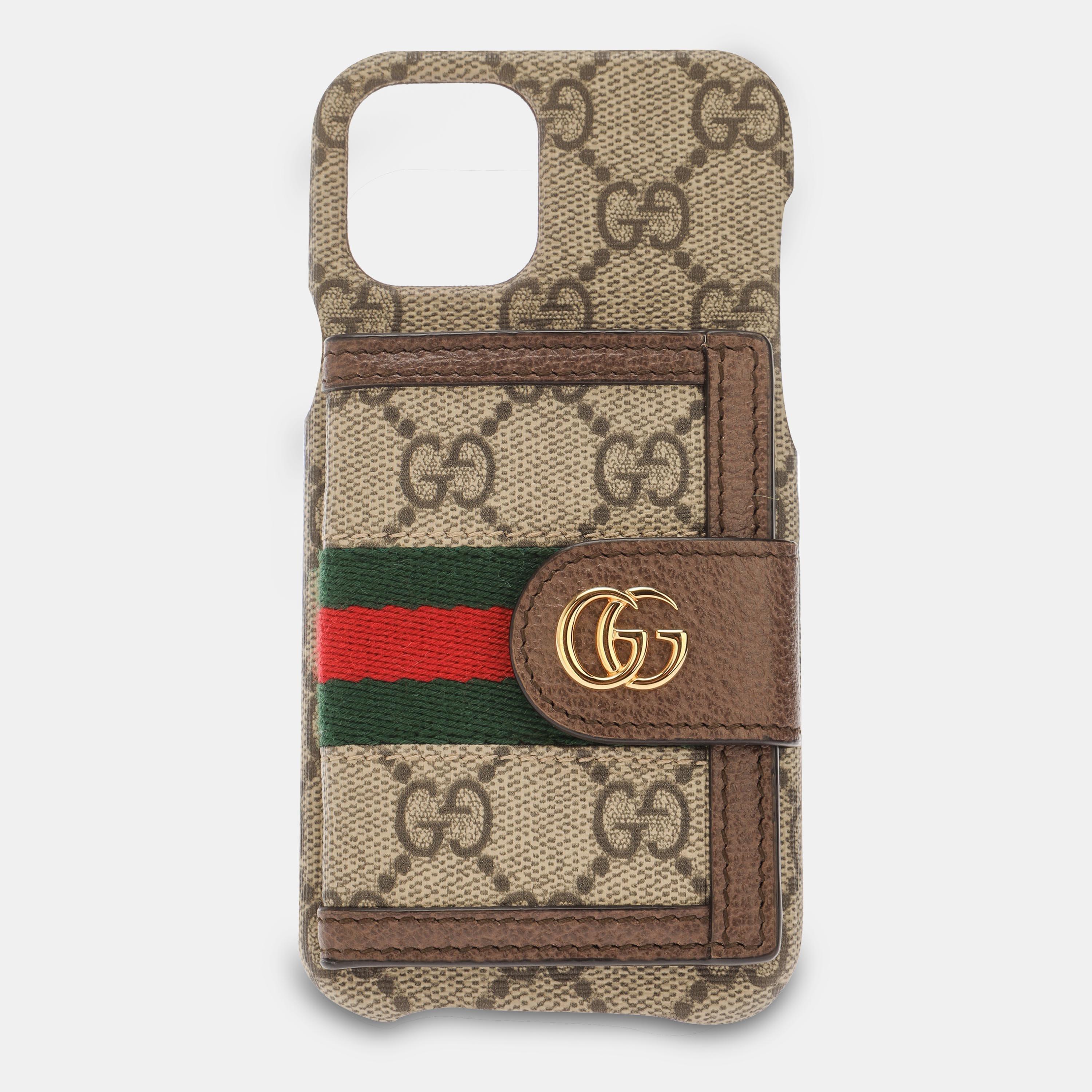 Beige/Ebony - Gucci - Gucci iPhone Cover Ld99 - 1