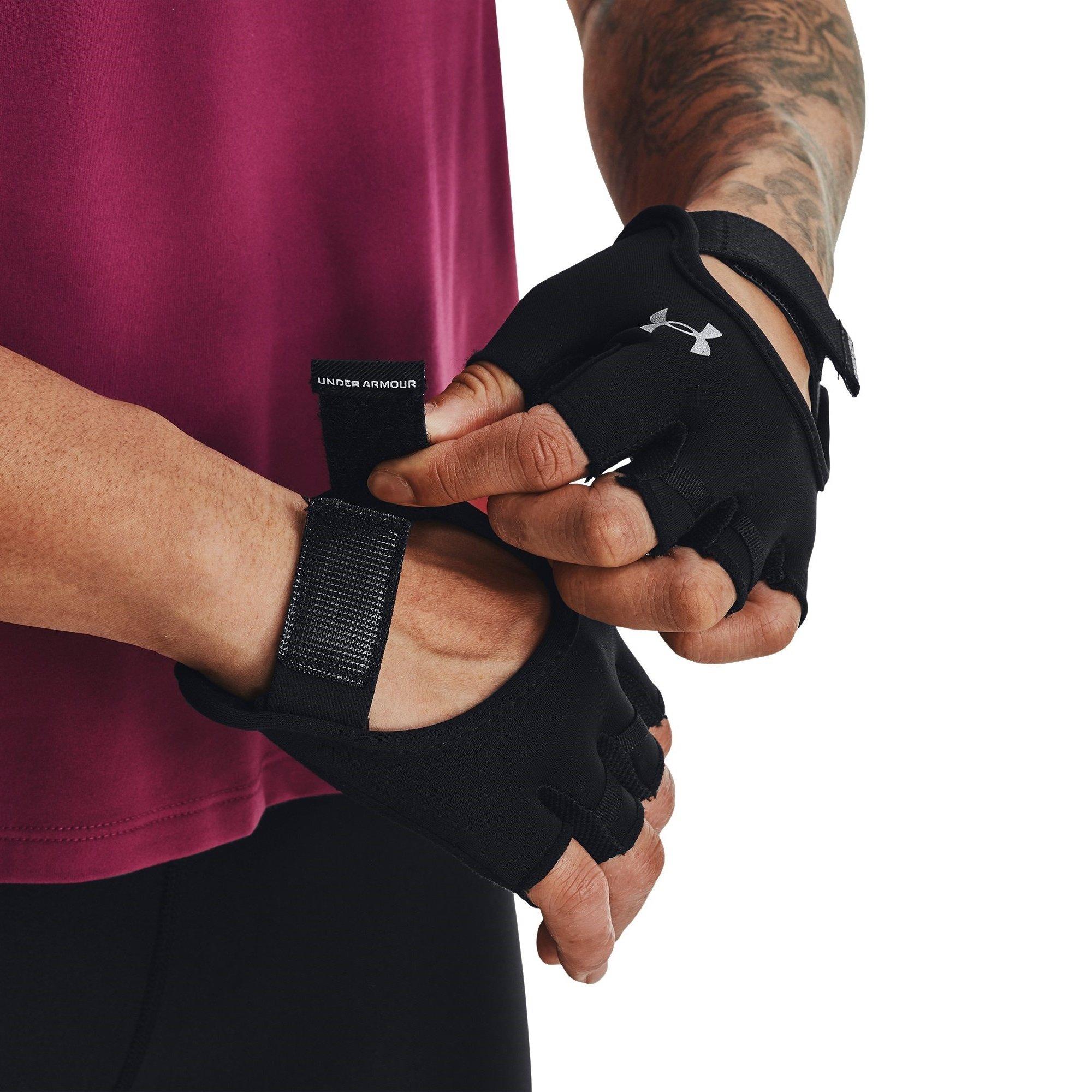 Black/Silver - Under Armour - Training Gloves Womens - 3