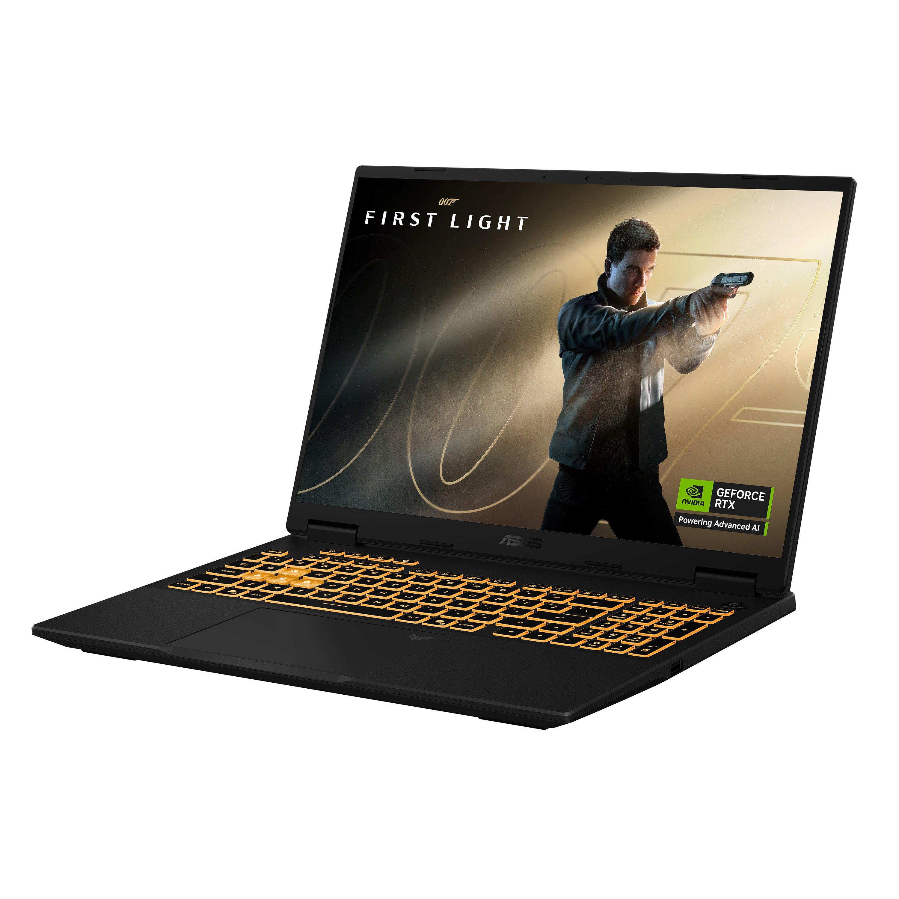 Noir - ASUS - ASUS TUF Gaming 16 16 FHD+ 144Hz Gaming Laptop - Core i5-14450HX 16GB RAM 512GB SSD RTX 5050 - 2