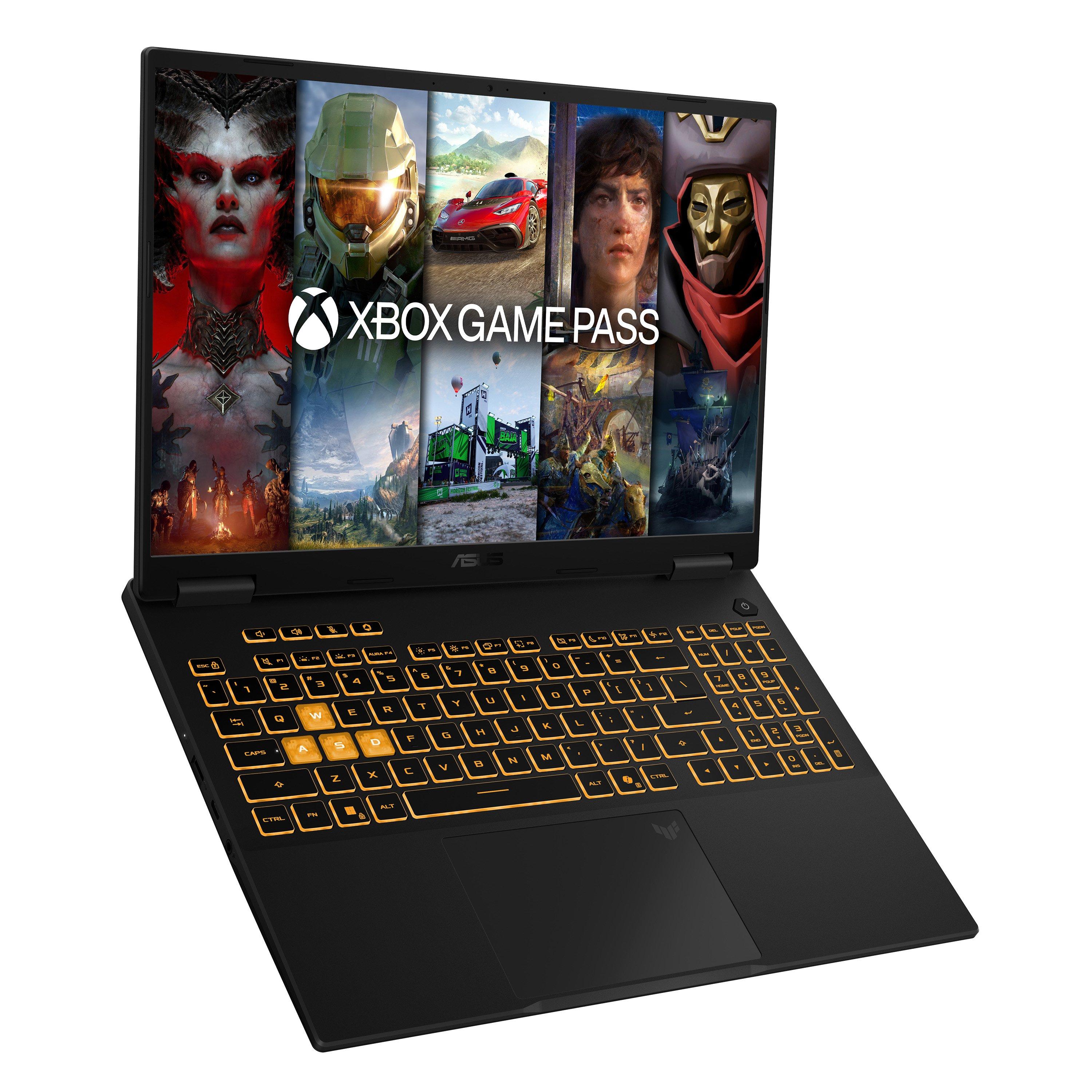 Noir - ASUS - ASUS TUF Gaming 16 16 FHD+ 144Hz Gaming Laptop - Core i5-14450HX 16GB RAM 512GB SSD RTX 5050 - 3