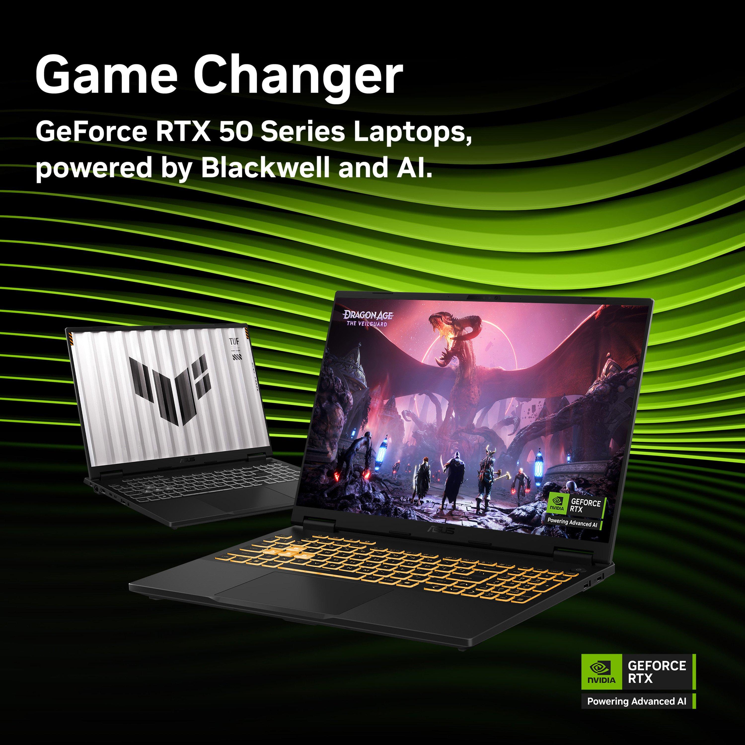 Noir - ASUS - ASUS TUF Gaming 16 16 FHD+ 144Hz Gaming Laptop - Core i5-14450HX 16GB RAM 512GB SSD RTX 5050 - 6