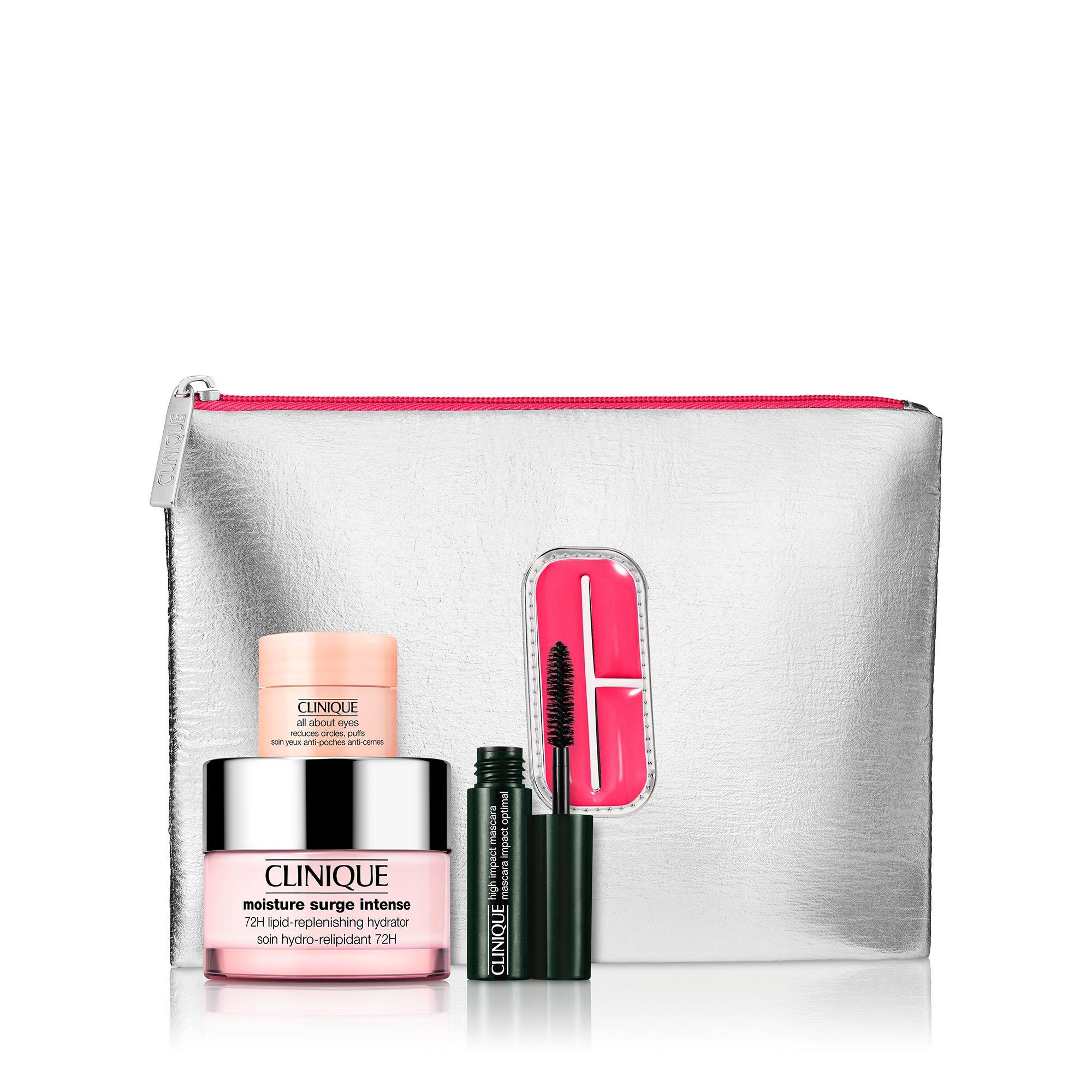Clear - Clinique - Glow and Go Bold: Skincare + Makeup Gift Set - 2