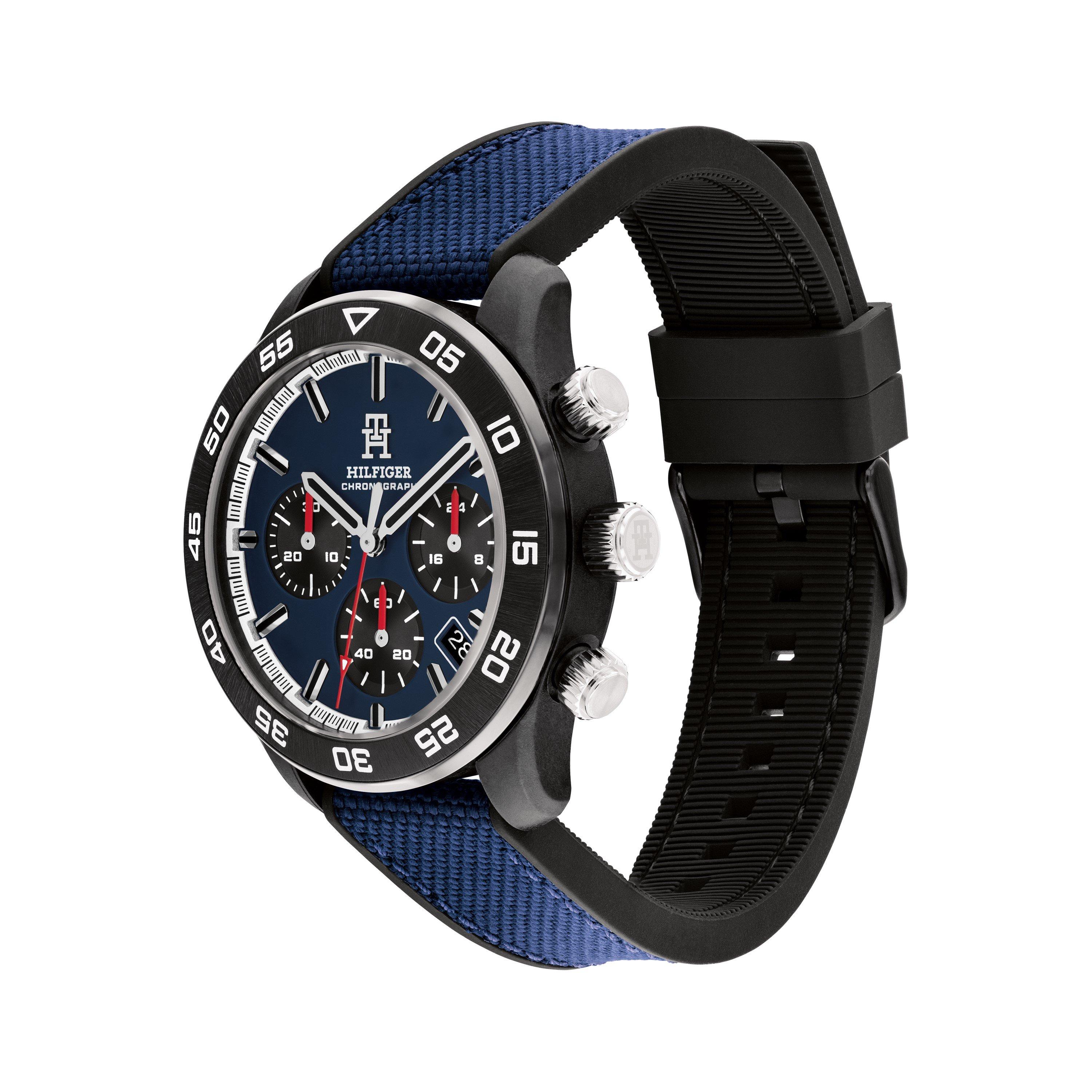 Blue/Grey - Tommy Hilfiger - Tommy Hilfiger TH85 Chronograph Mens Watch - 2