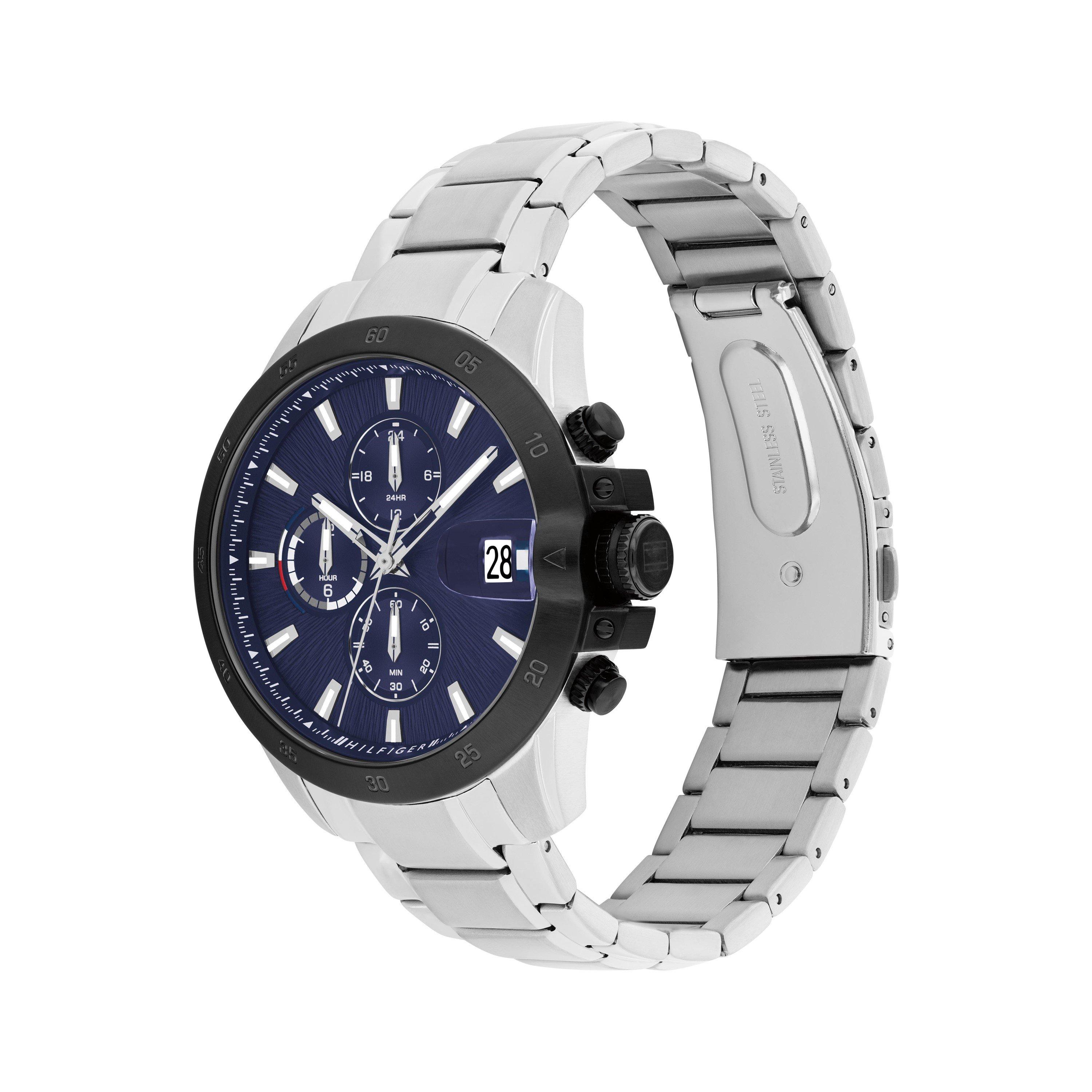 Blue/Steel - Tommy Hilfiger - mens bracelet watch - 2