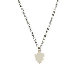 Serge DeNimes Silver Shield Necklace