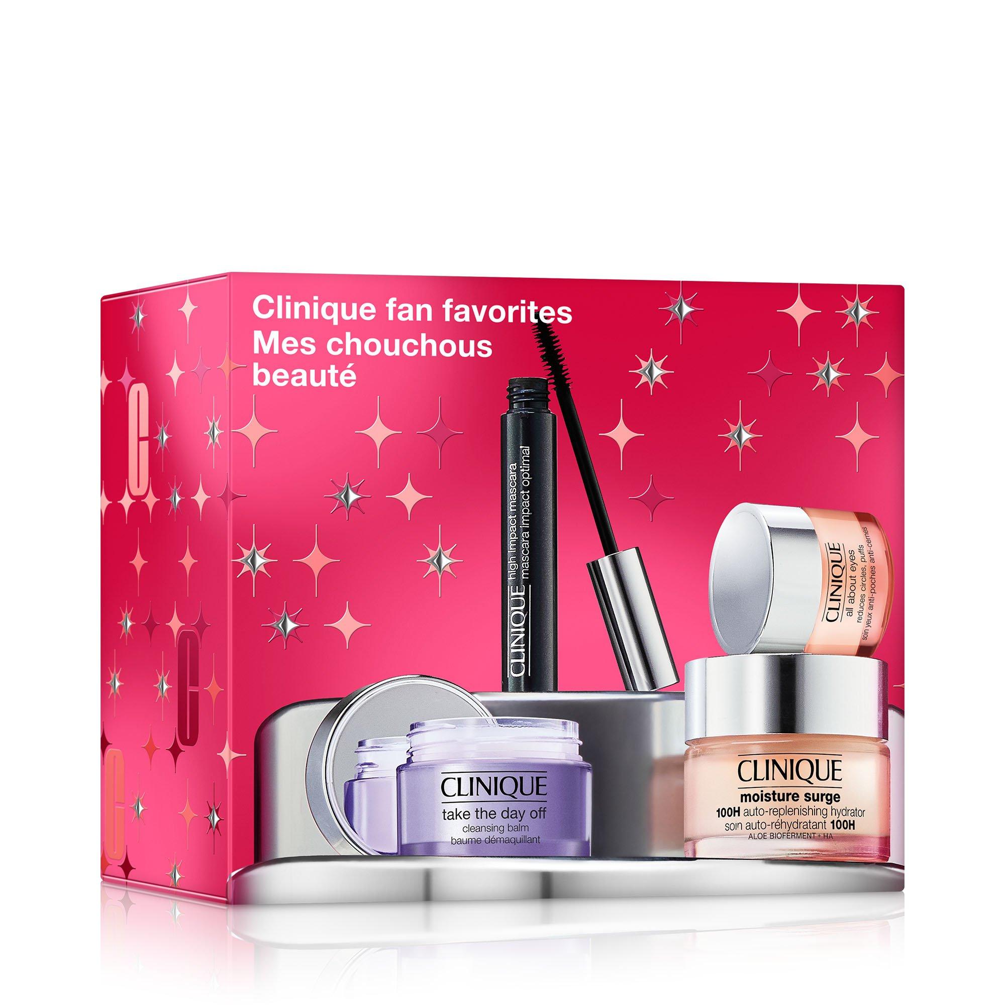 Clinique Fan Favourites: Skincare & Makeup Gift Set - Clear