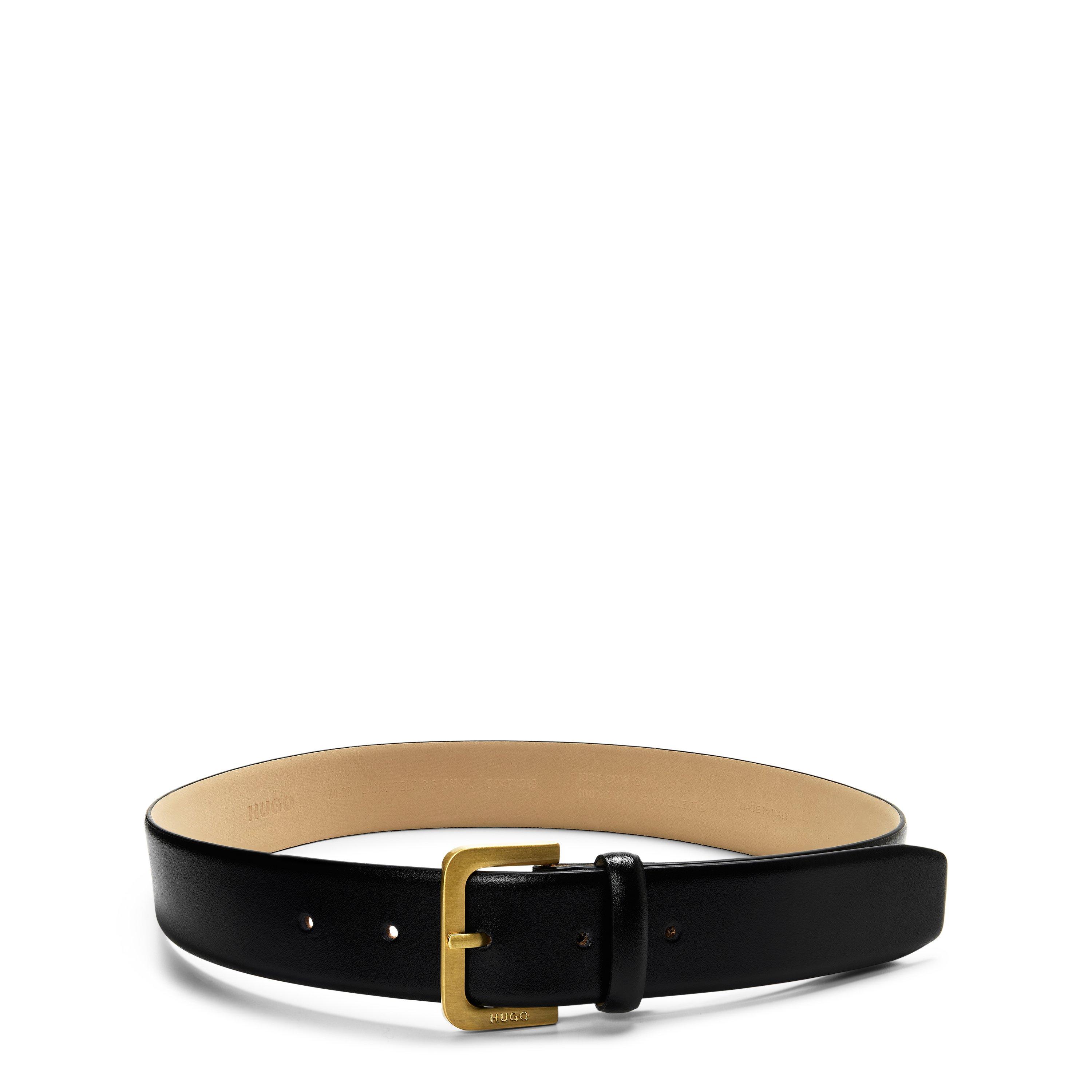 Black - Hugo - Zana Belt 3,5 Cm-Zl 10199089 0 Leather Womens - 1