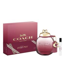 Coach Coach Wild Rose Gift Set: Eau de Parfum 50ml + 7.5ml Travel Spray