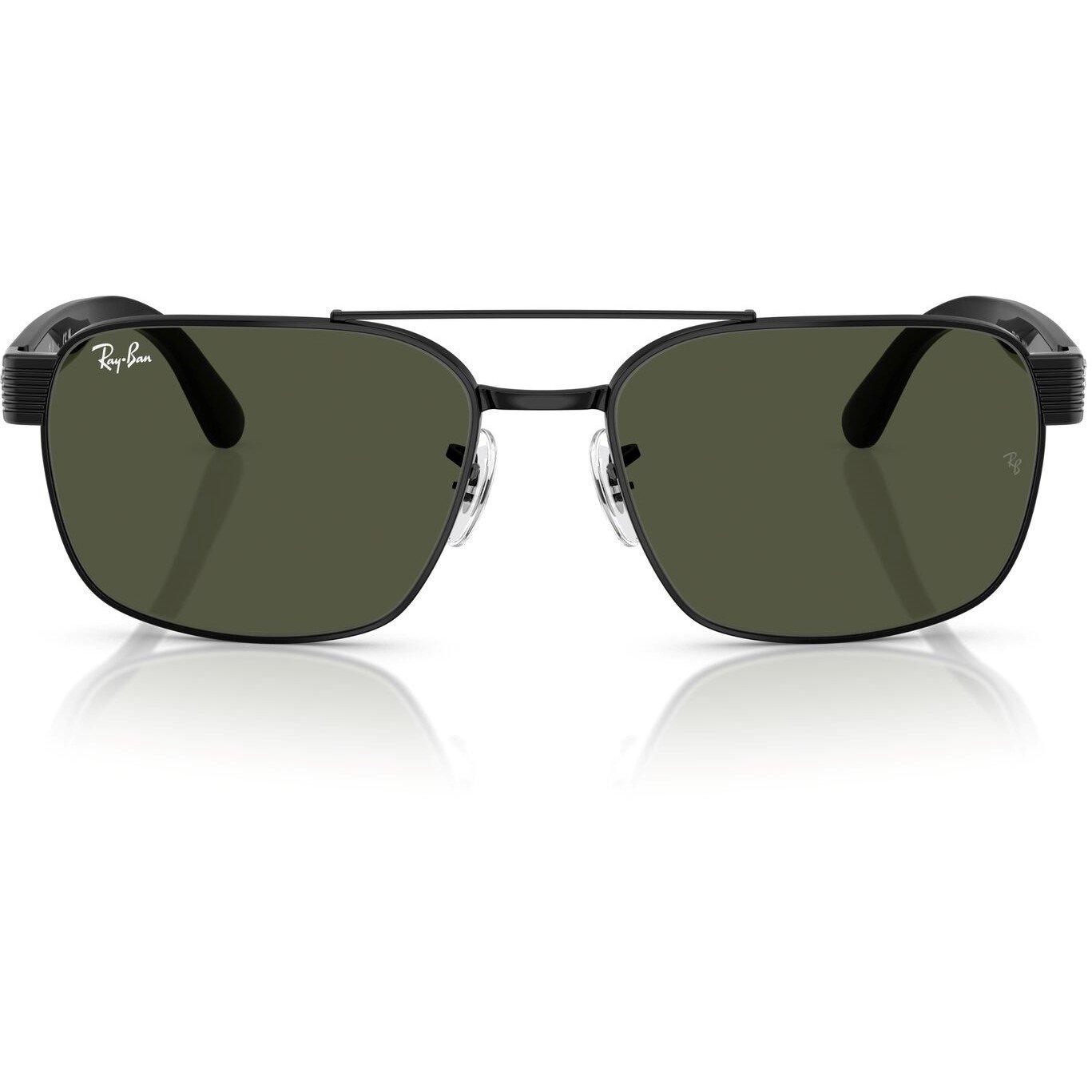 Black - Ray-Ban - Men's Rayban Square Sunglasses - 7