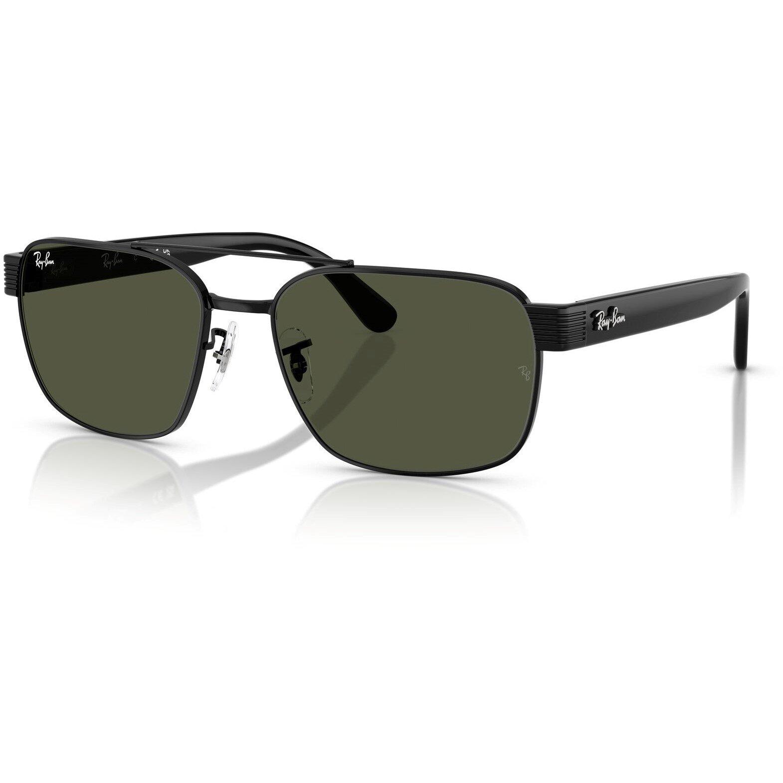 Black - Ray-Ban - Men's Rayban Square Sunglasses - 9