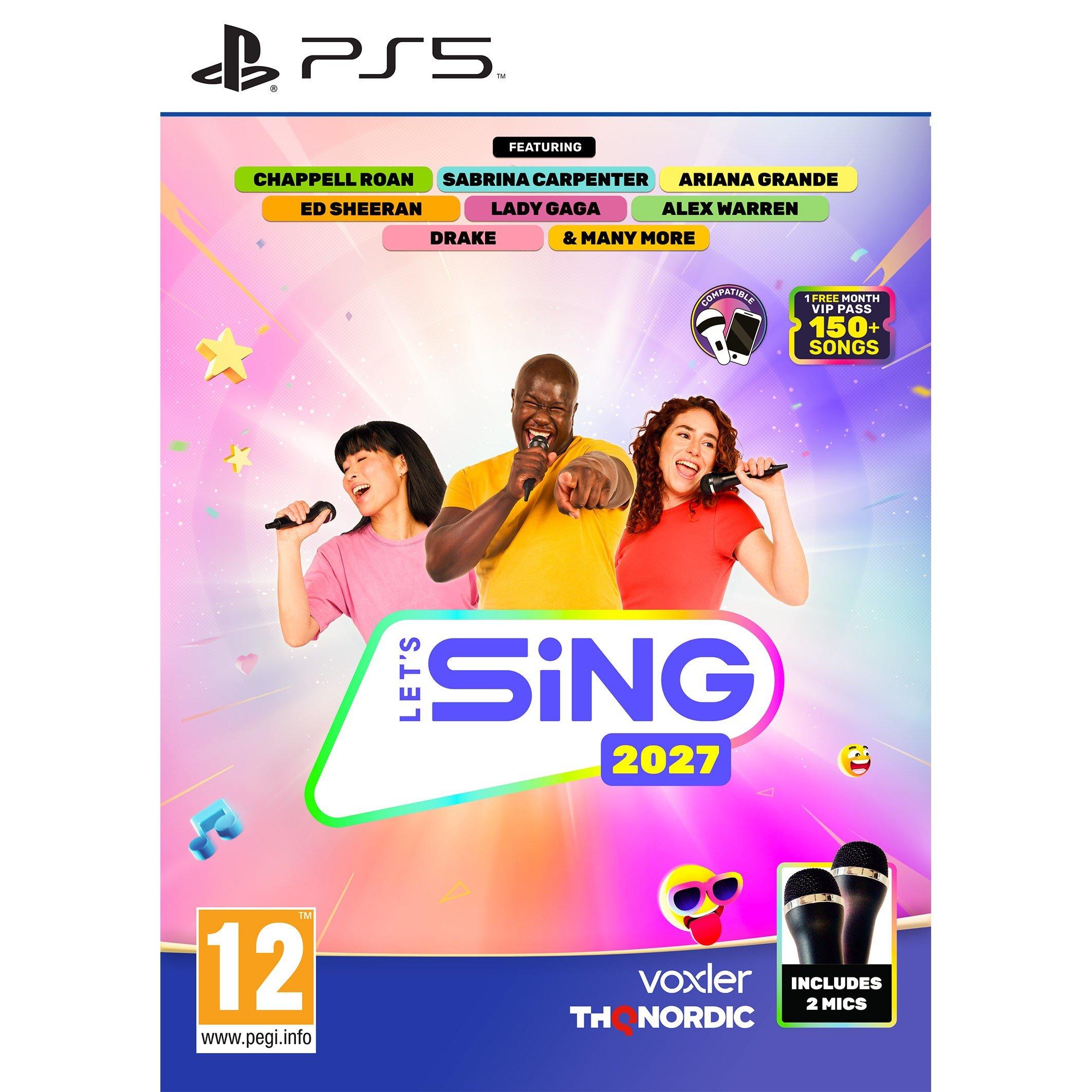 THQ Nordic Lets Sing 2027 2 Mic Bundle PS5