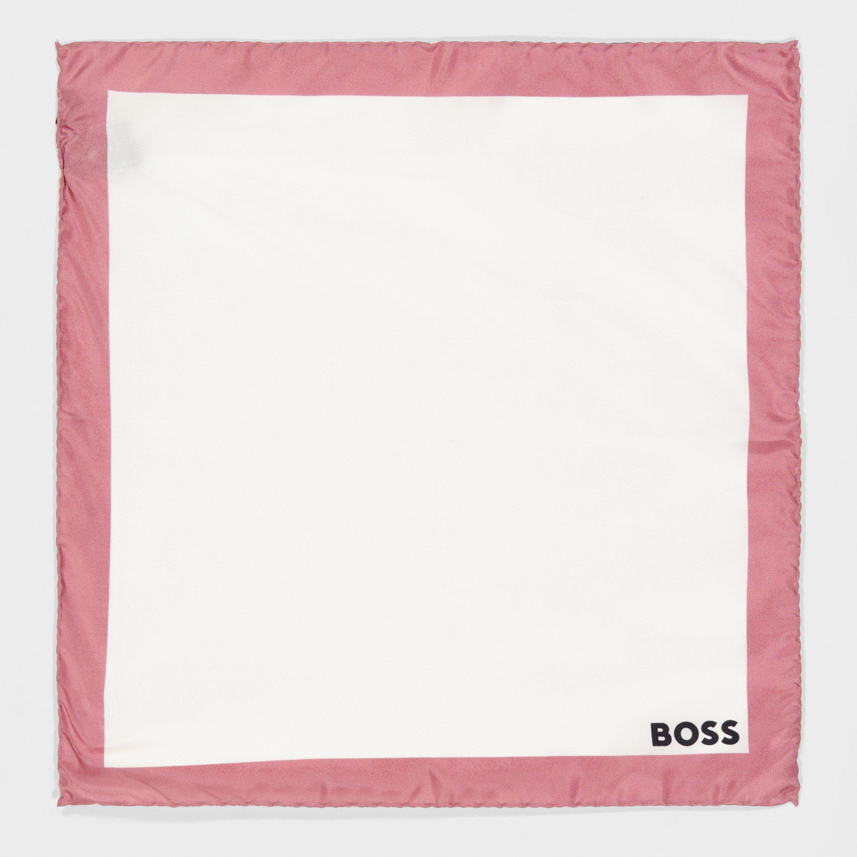 Pink - Boss - Men's Pocket Square - 1