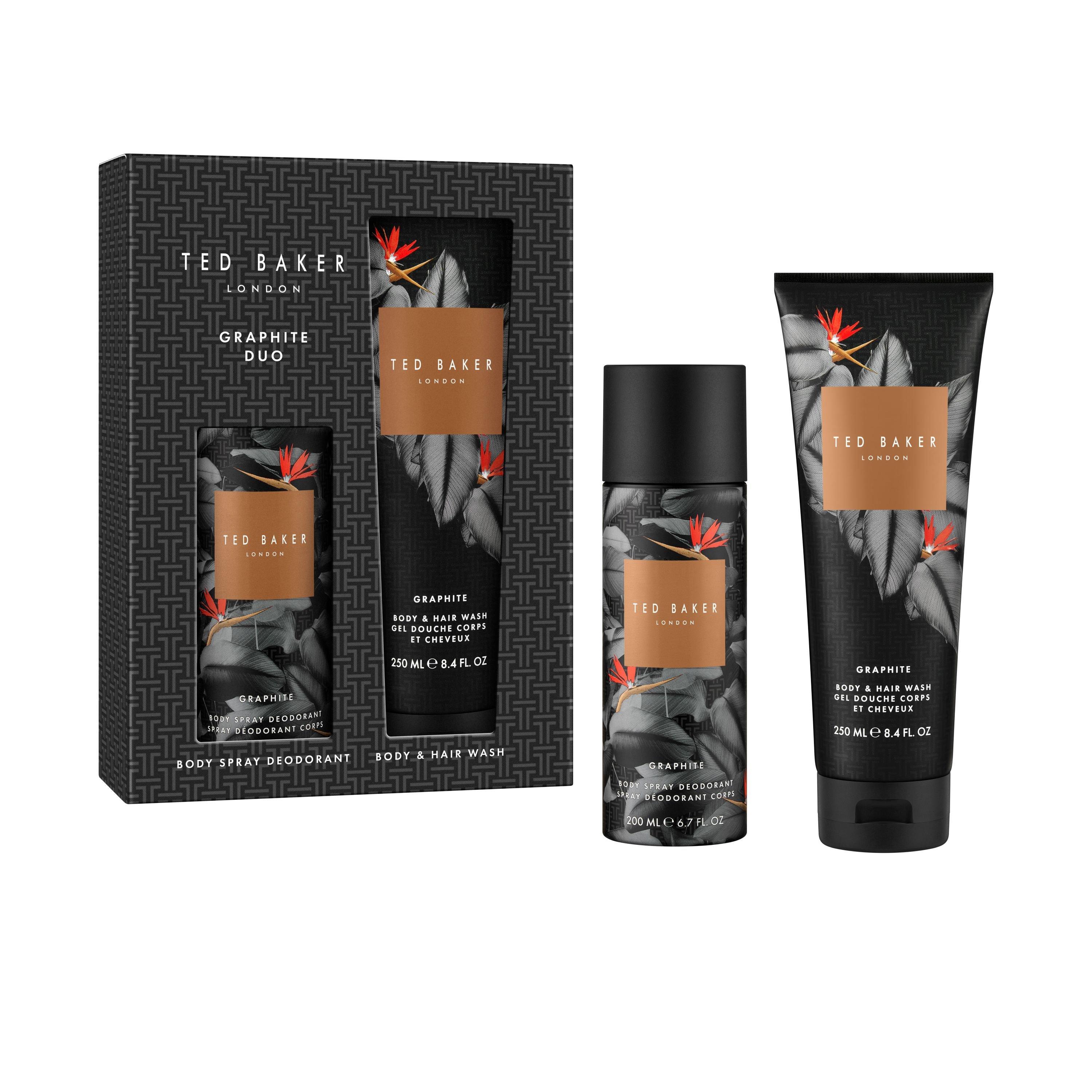 Graphite - Ted Baker - Ted Baker Fusion Duo Gift - 3 Options: Graphite Electric and Enigmatic