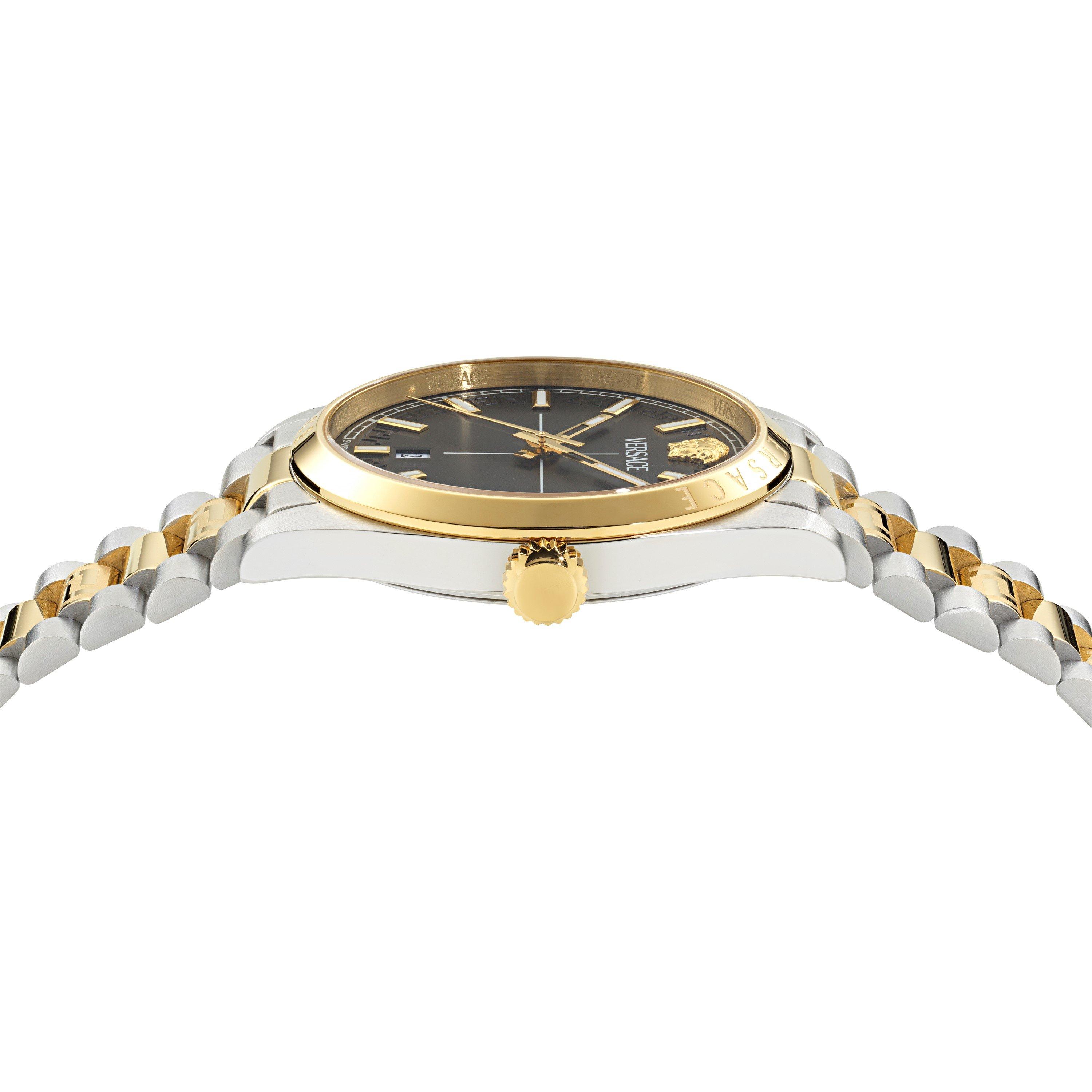 Two Tone - Versace - Men's Millennium Quartz Analogue Watch - 2