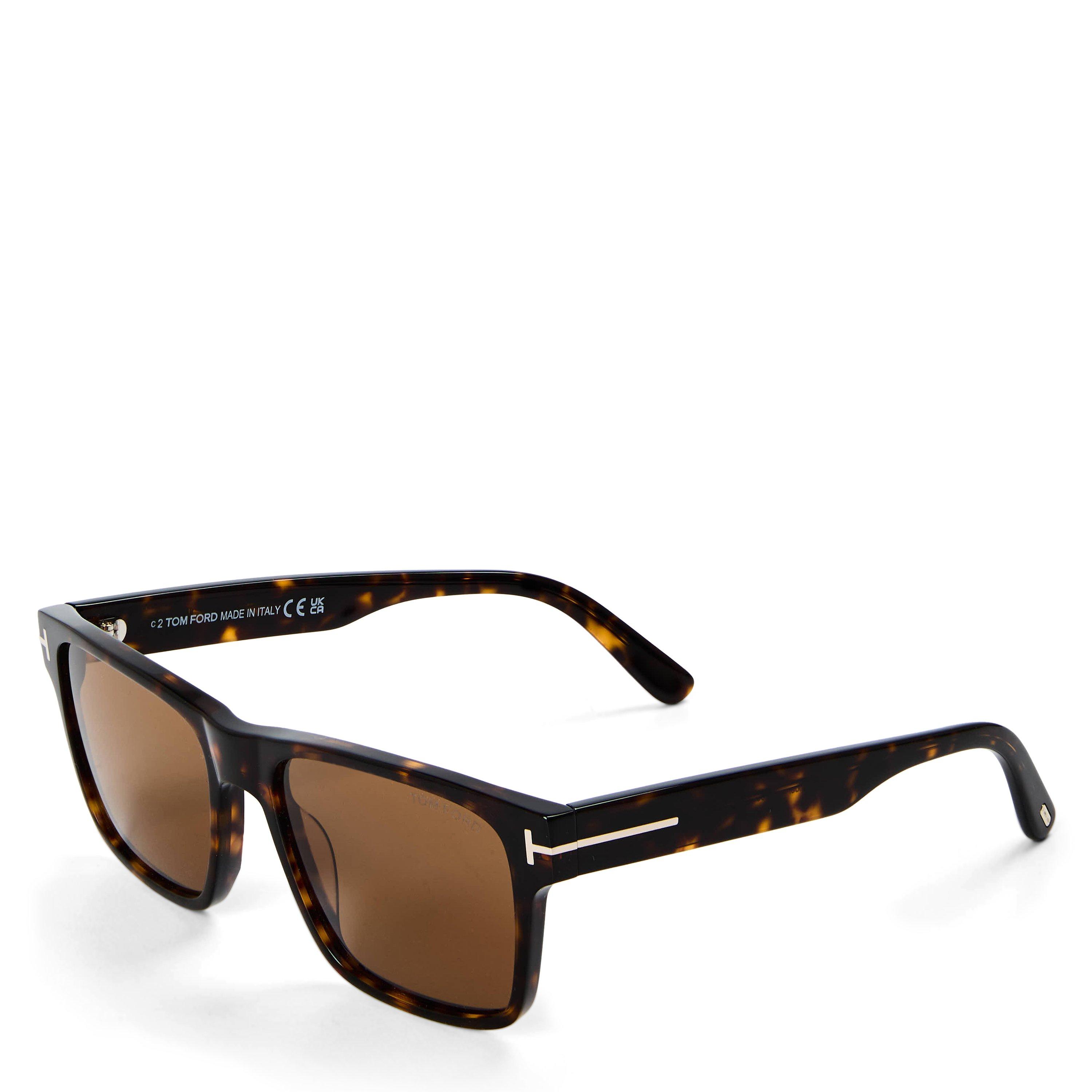 Brown - Tom Ford - Men's Wayfarer Sunglasses - 1