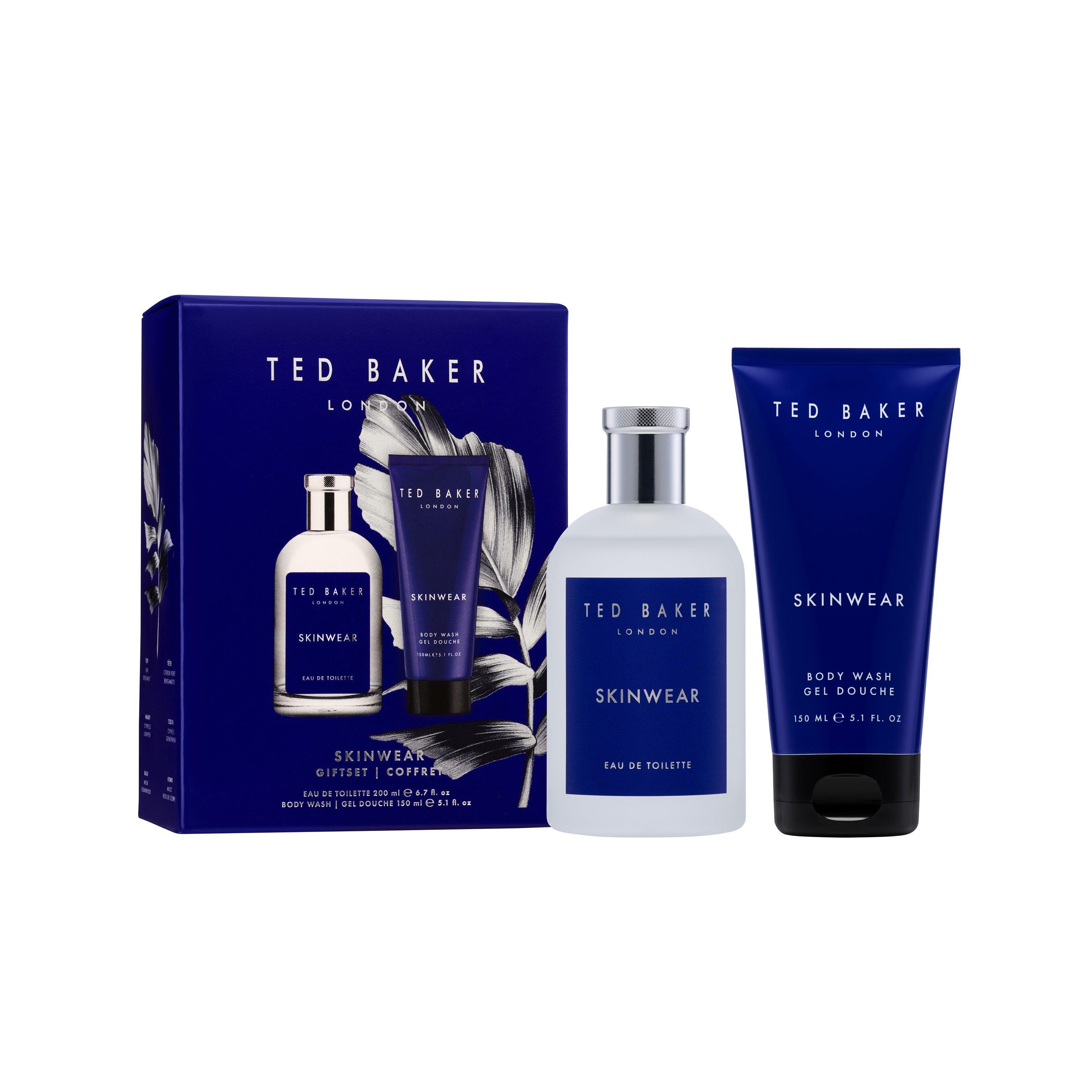Man - Ted Baker - Ted Baker Skinwear Original Exclusive Print 200ml EDT & 150ml Body Wash Gift - 1