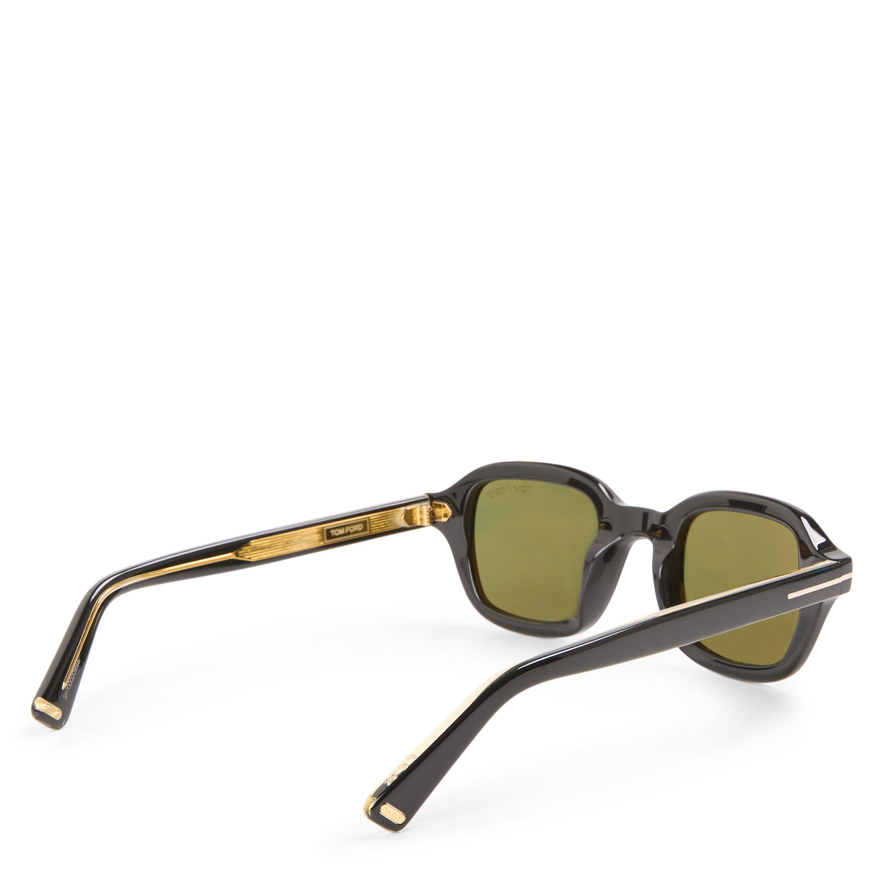 Green/Black - Tom Ford - Men's Square Sunglasses - 2
