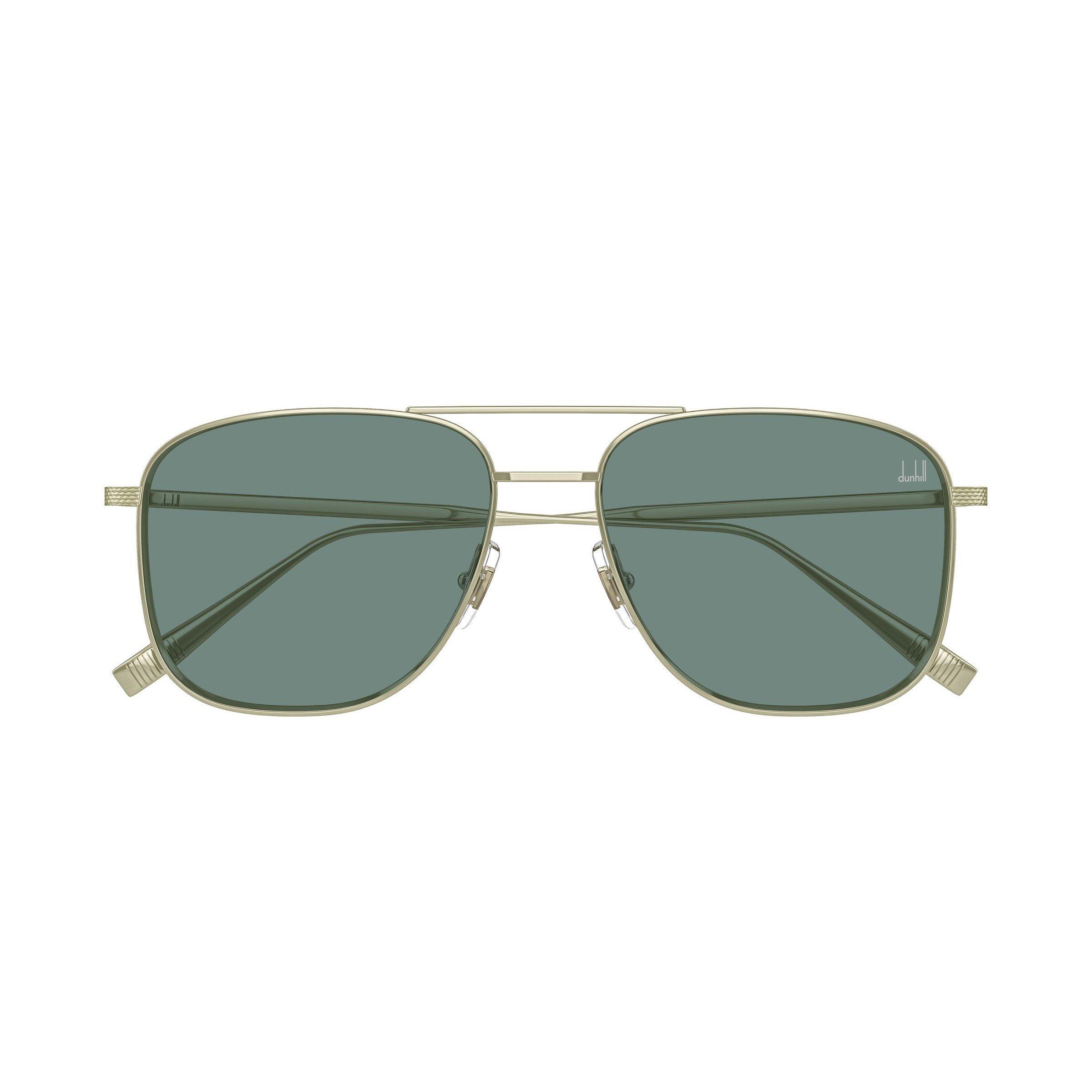 Gold/Green - Dunhill Eyewear - Dunhill Mens Aviator DU0118S Sunglasses - 2