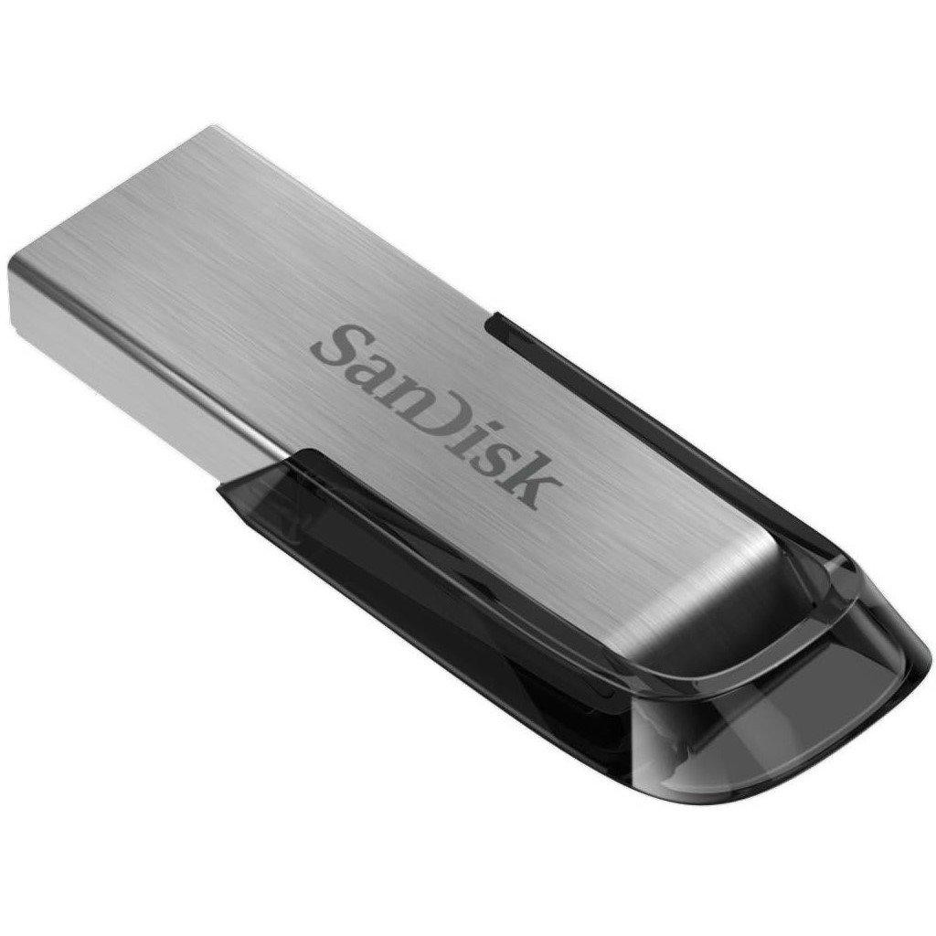 Black - SanDisk - Ultra Flair USB 3.0 Flash Drive - 64GB (Black) - 2