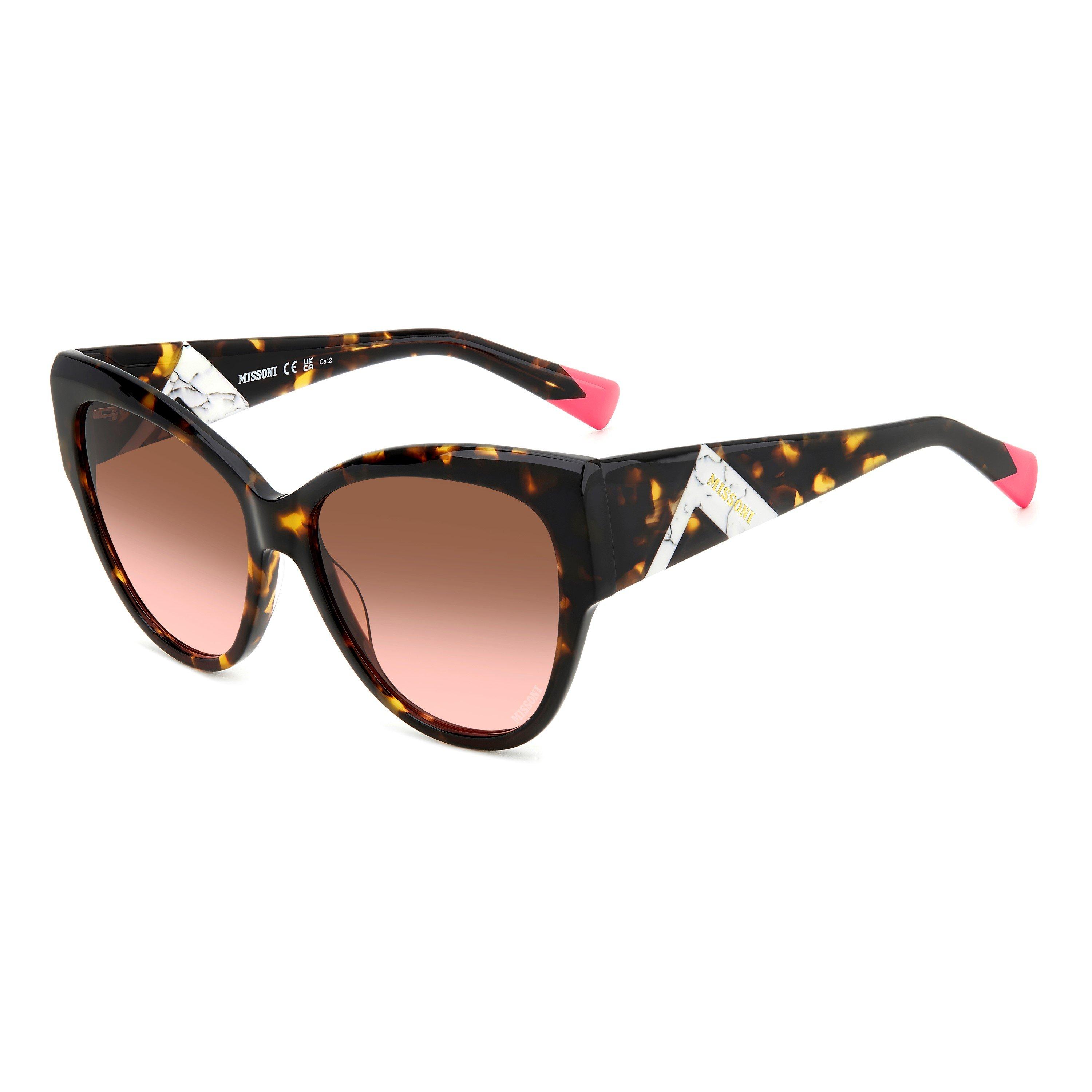 Missoni Women's Cat Eye Sunglasses - Havana