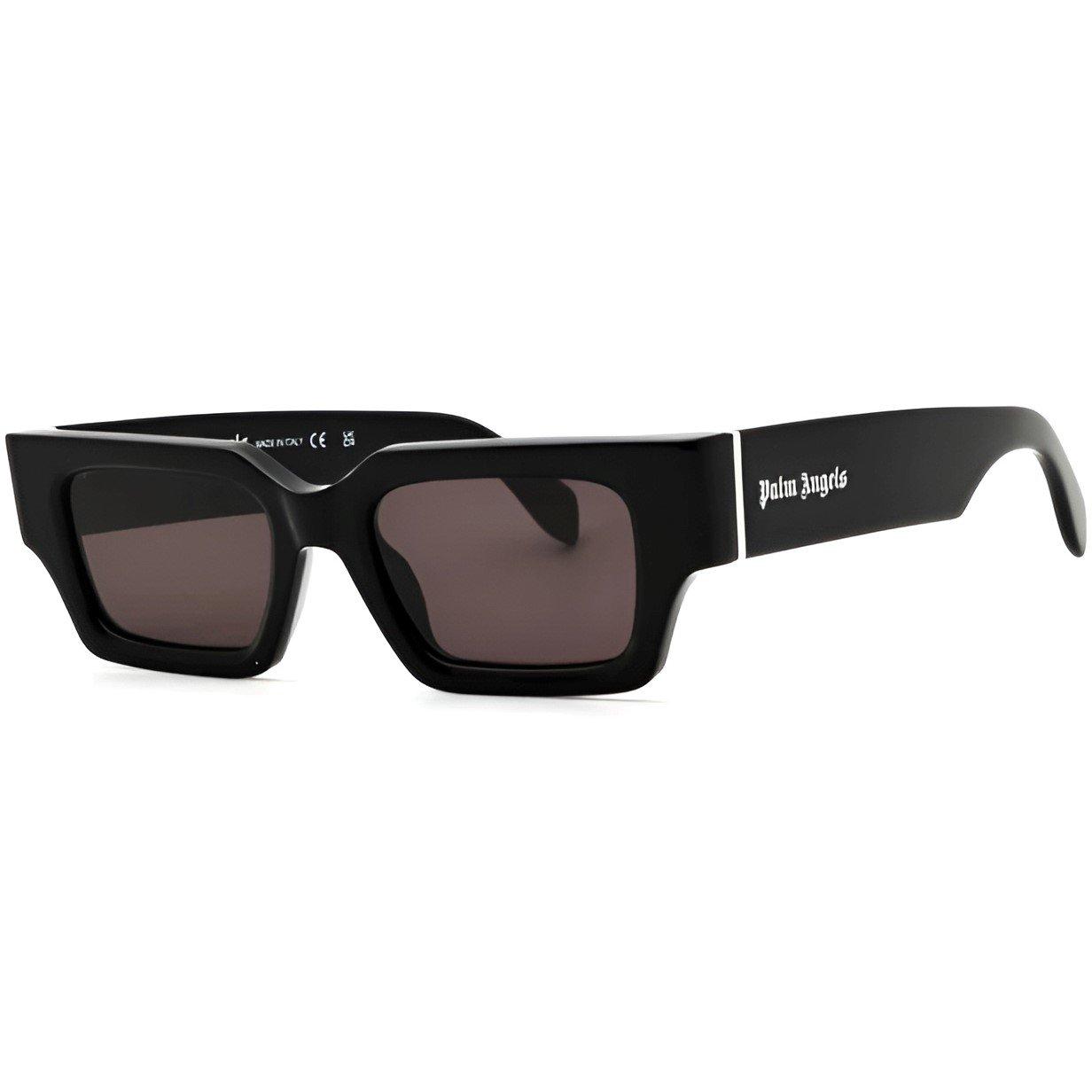 Black/Dark Grey - Palm Angels - Hyde Rectangle Sunglasses - 2
