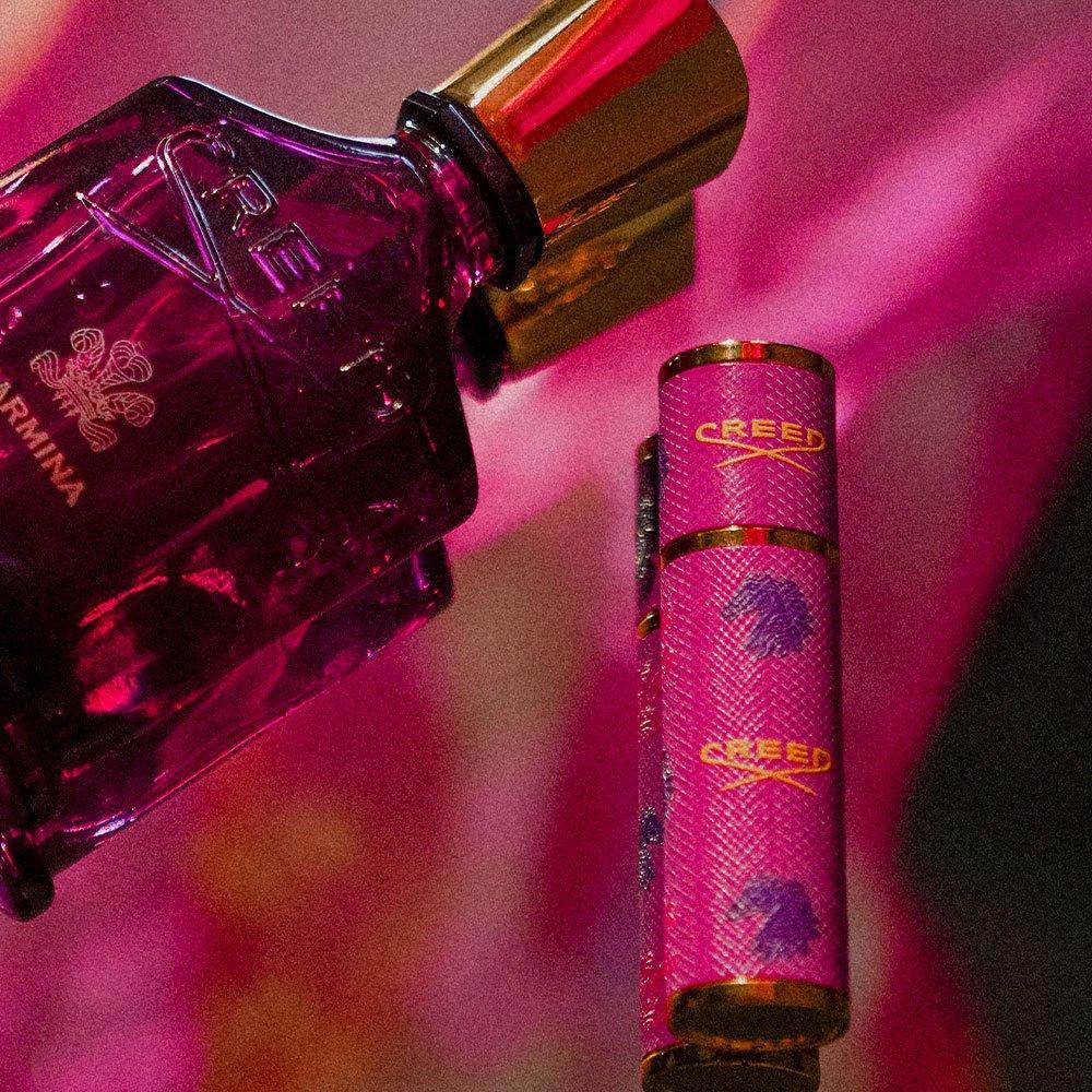 Clear - Creed - Re-fillable Travel Atomiser 5ml, Magenta - 3