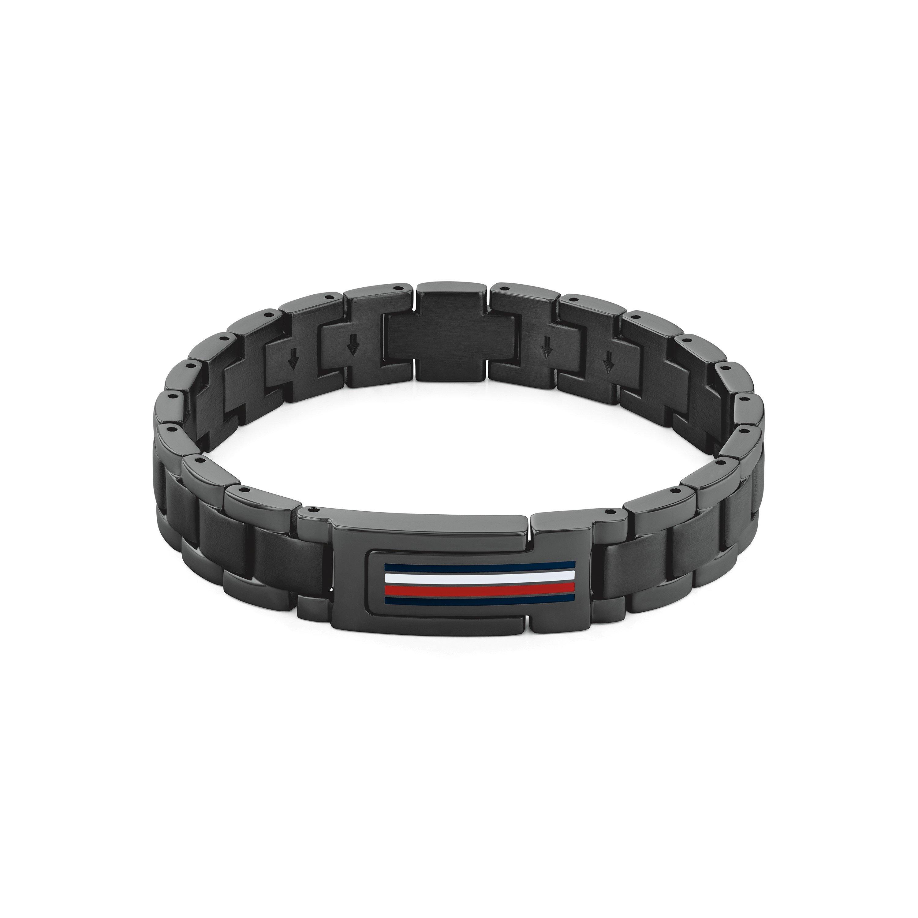 Black - Tommy Hilfiger - Tommy Hilfiger mens  bracelet - 1
