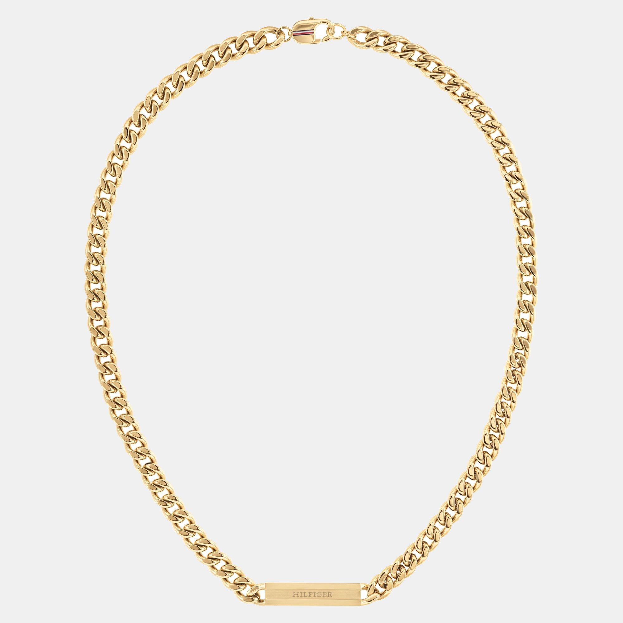 Tommy Hilfiger Men's Ip Chain Gold