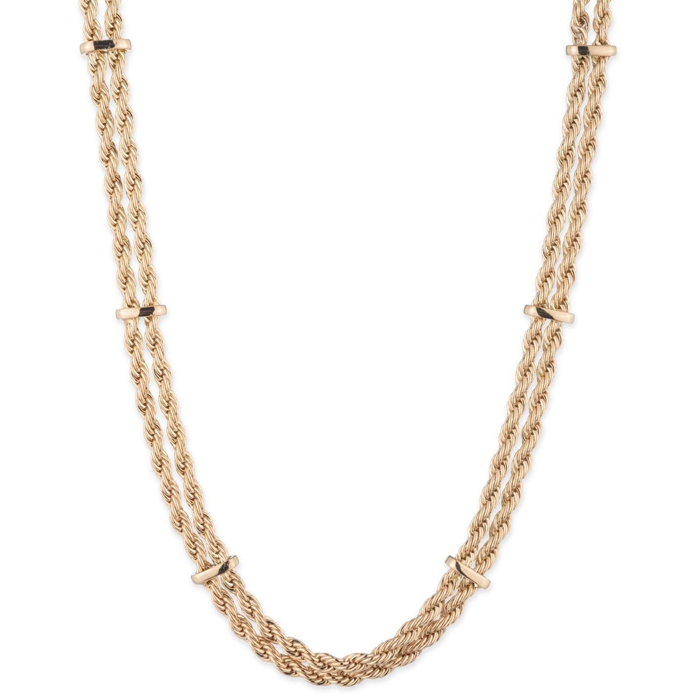 GLD - Lauren Ralph Lauren - Rope Collar Chain Necklace - 1