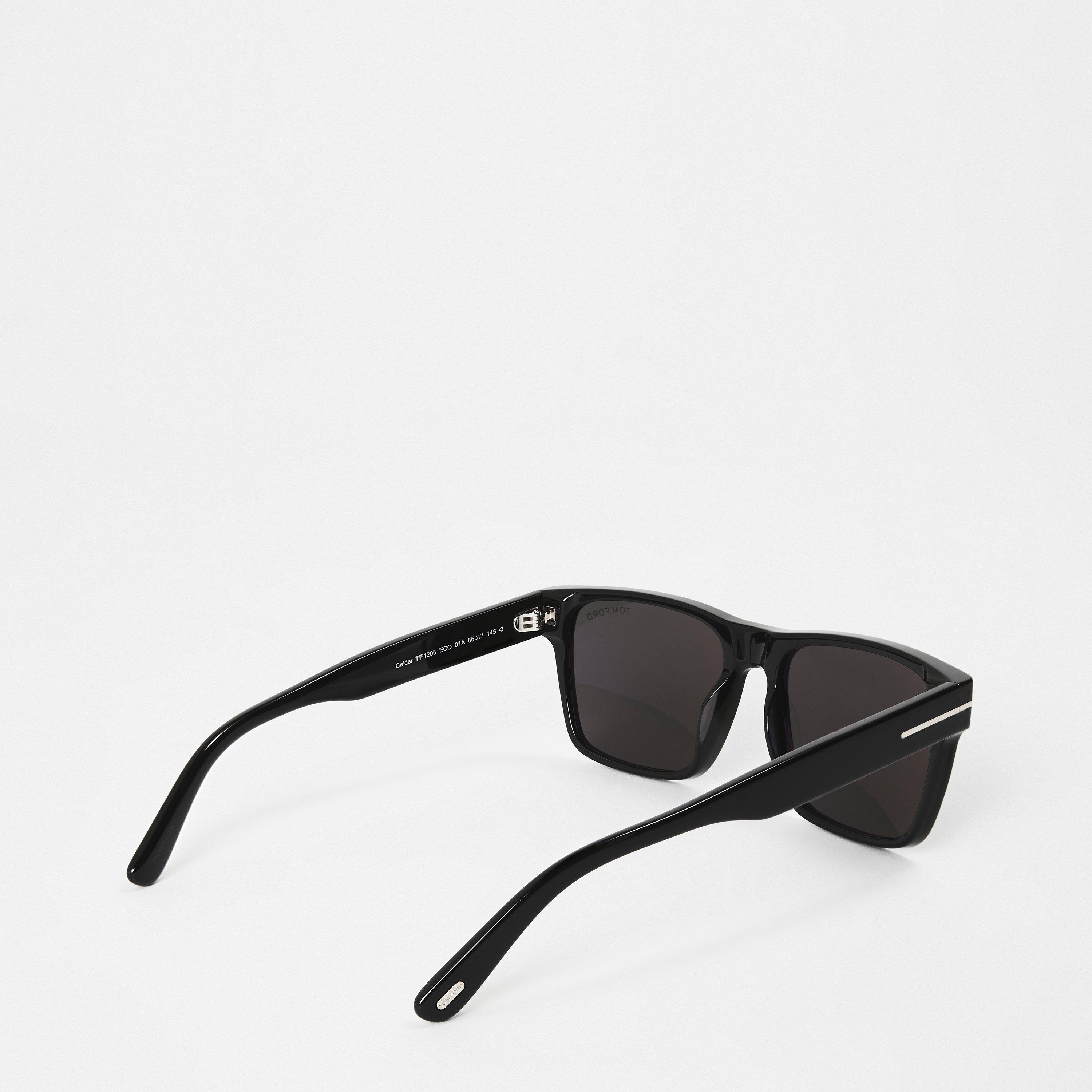 Shiny Black - Tom Ford - Calder Sunglasses - 2