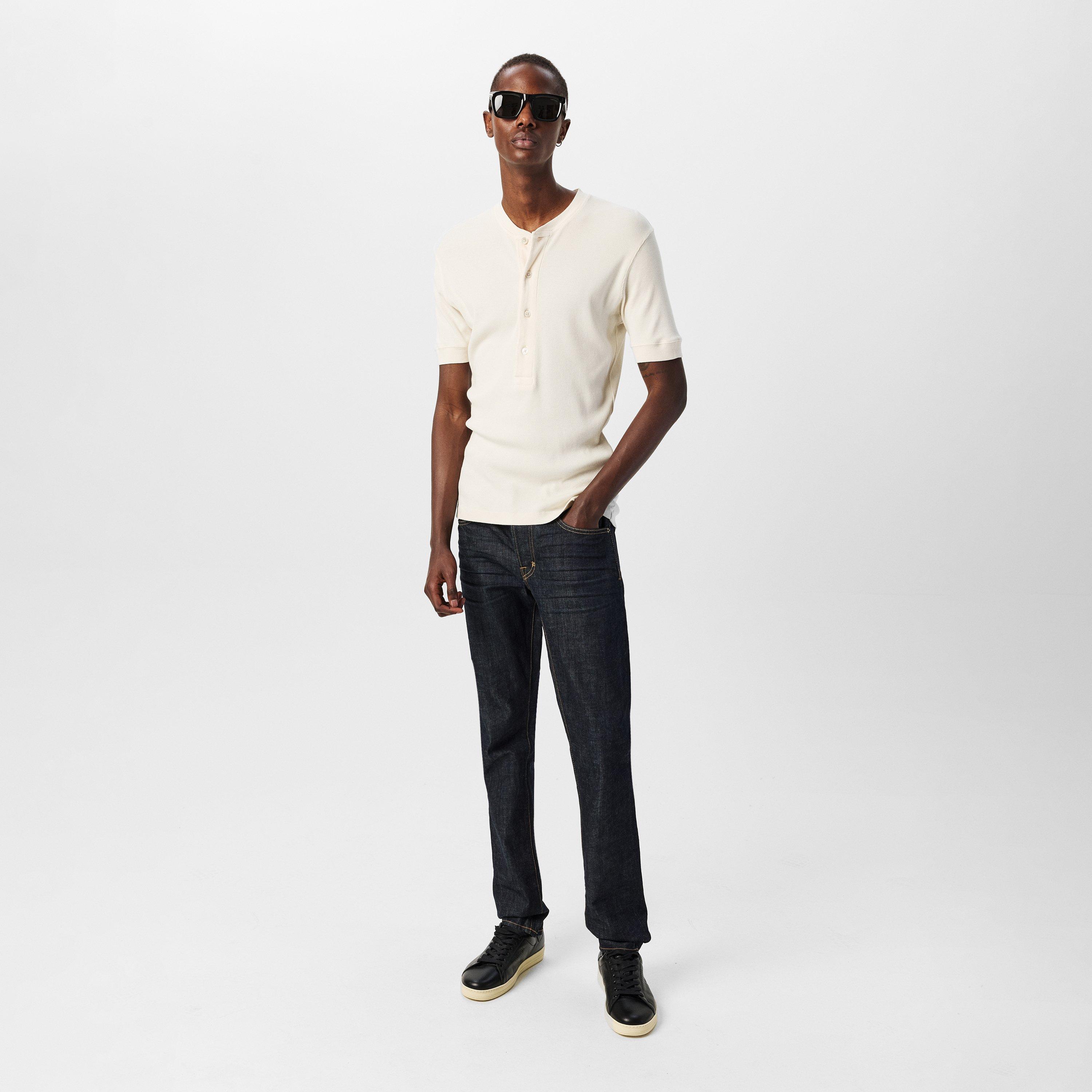 Shiny Black - Tom Ford - Lelio Square Sunglasses - 5