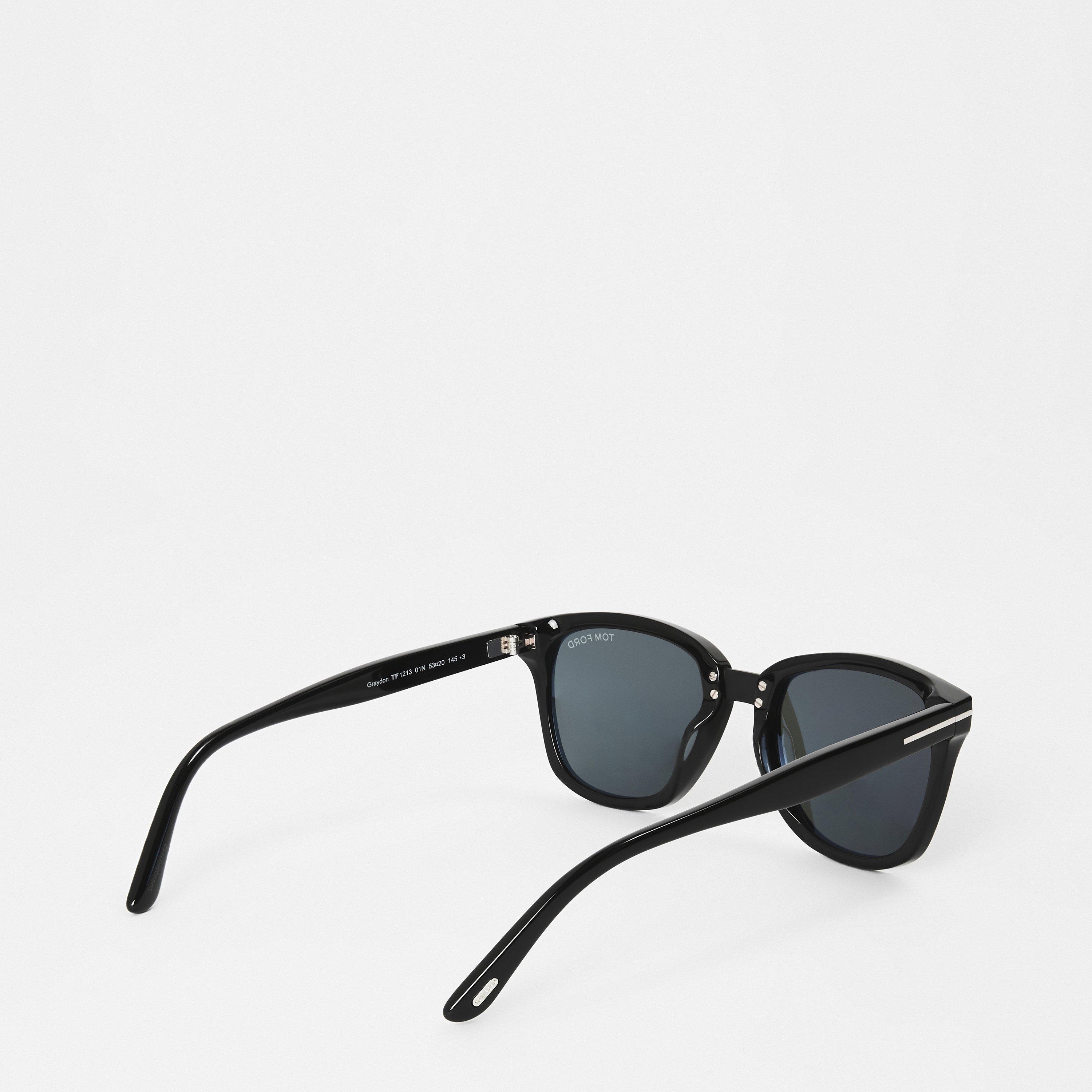 Shiny Black - Tom Ford - Graydon Sunglasses - 2