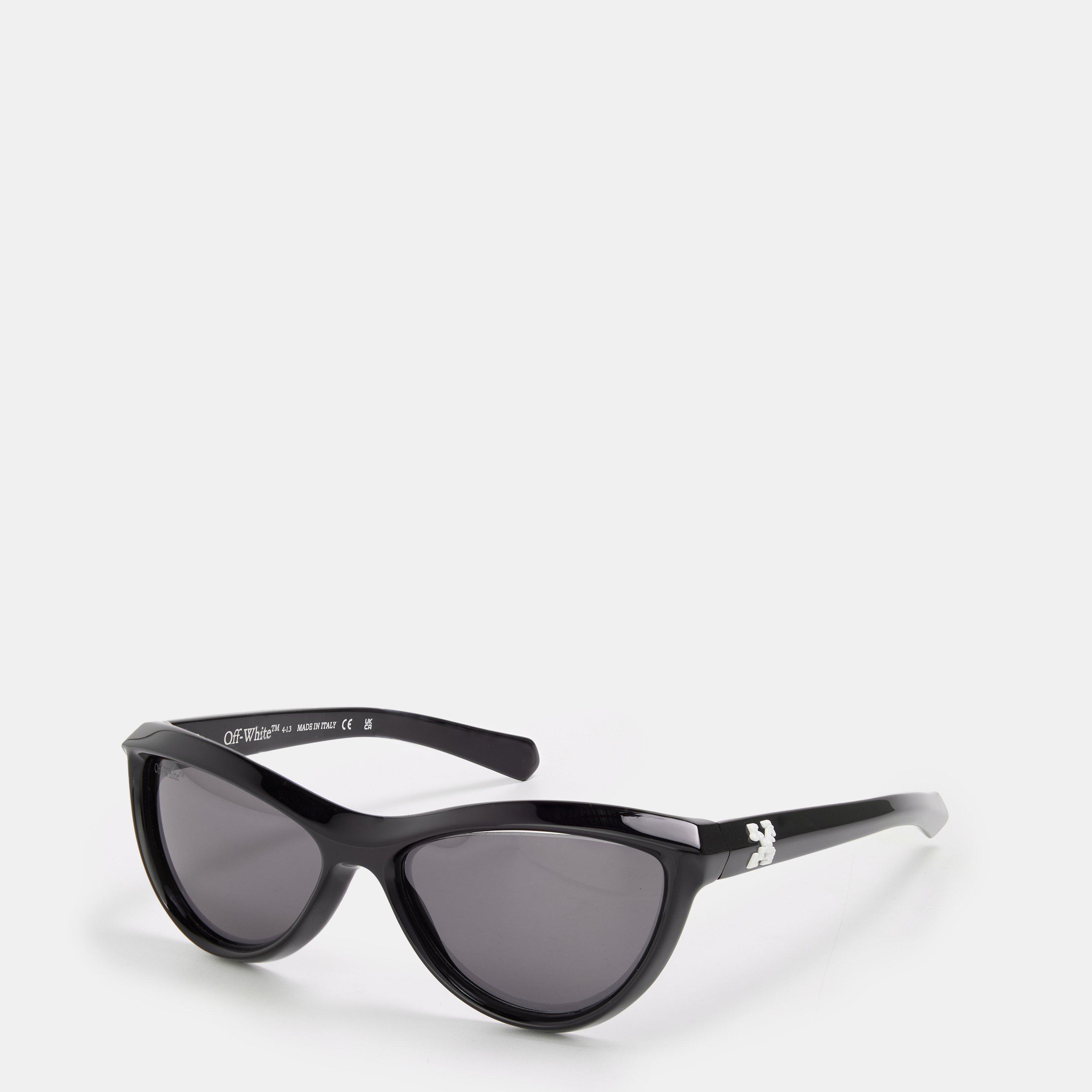 Off White Unisex Square Sunglasses, Square Design