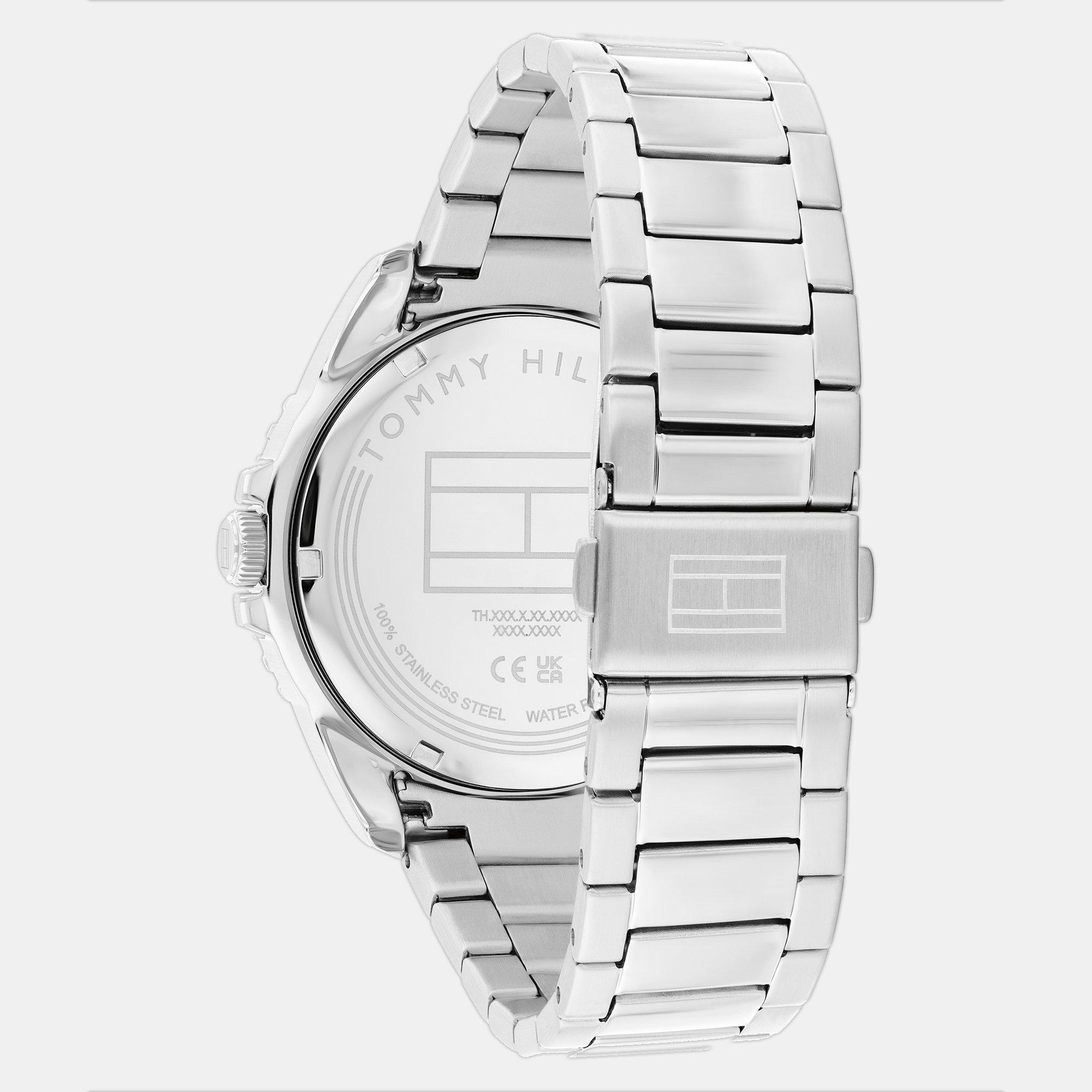 Blue/silver - Tommy Hilfiger - Mens Stainless Steel Bracelet Watch - 3
