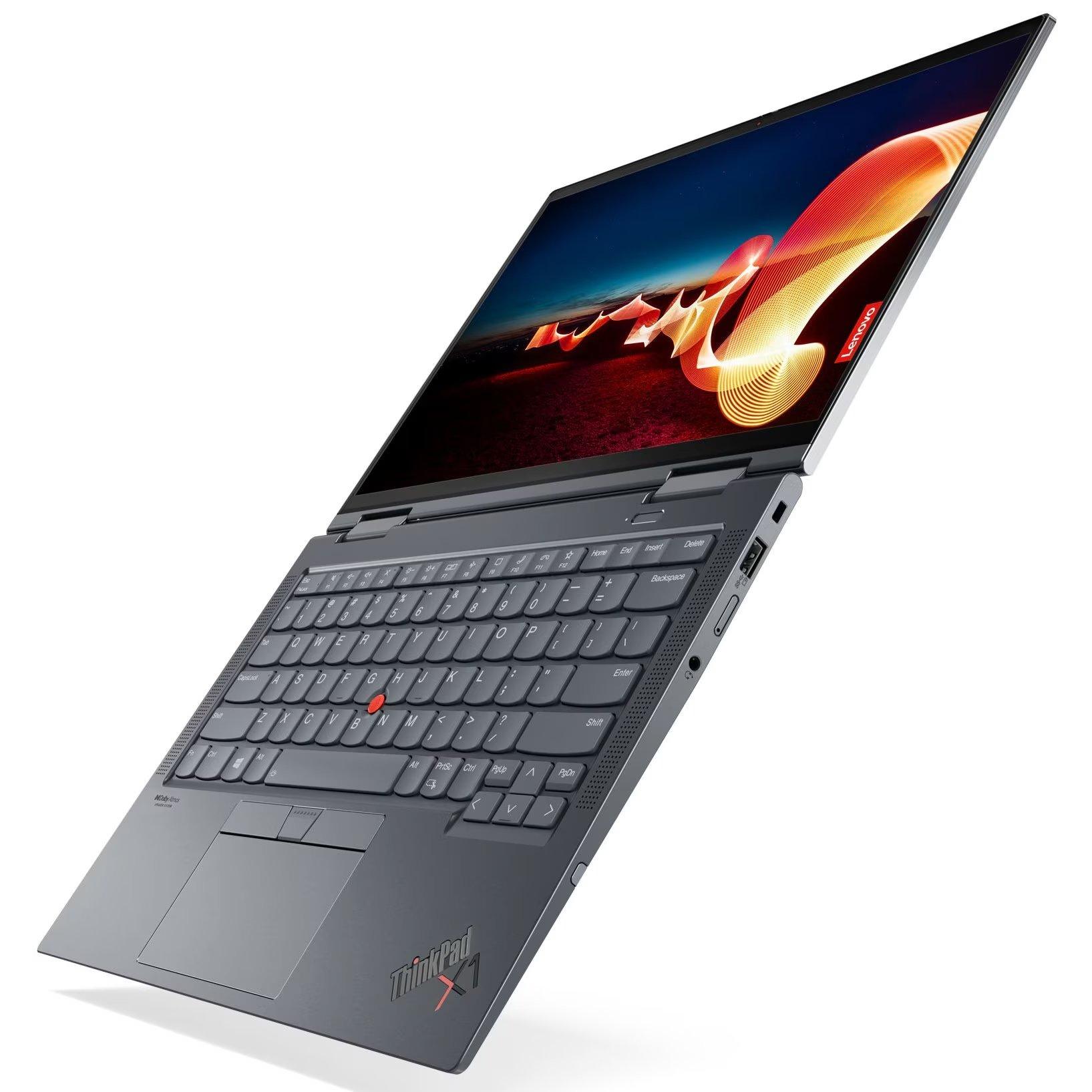 Grey - Lenovo - Refurbished Lenovo ThinkPad X1 Yoga Gen 6 2 in 1 Laptop - Intel Core i5 32GB 512GB SSD - 2