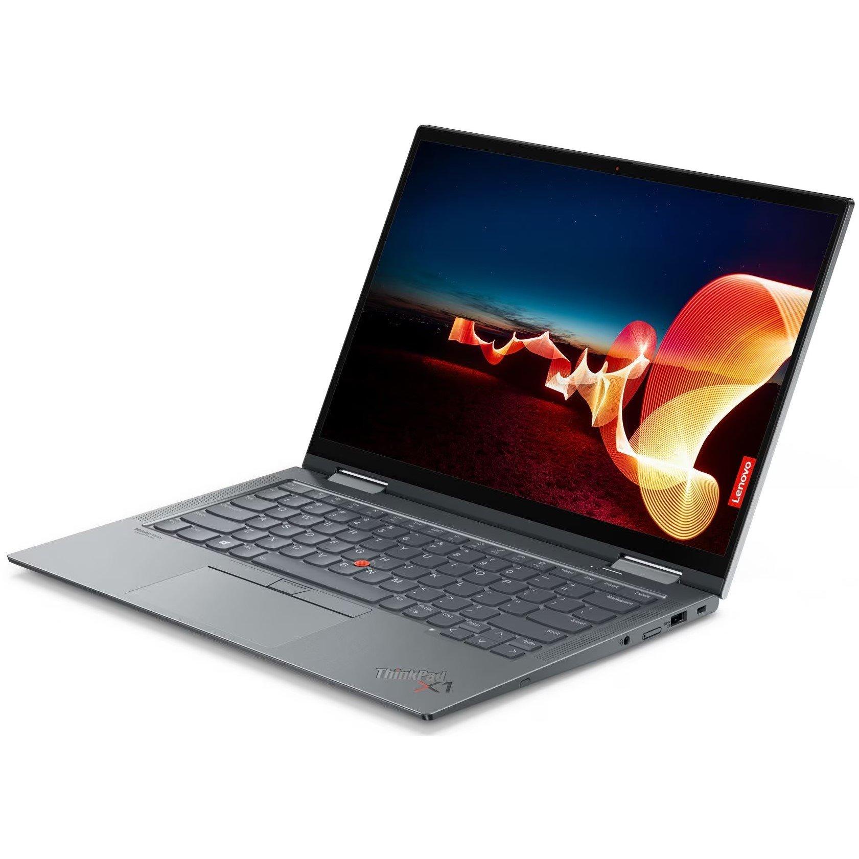 Grey - Lenovo - Refurbished Lenovo ThinkPad X1 Yoga Gen 6 2 in 1 Laptop - Intel Core i5 32GB 512GB SSD - 3