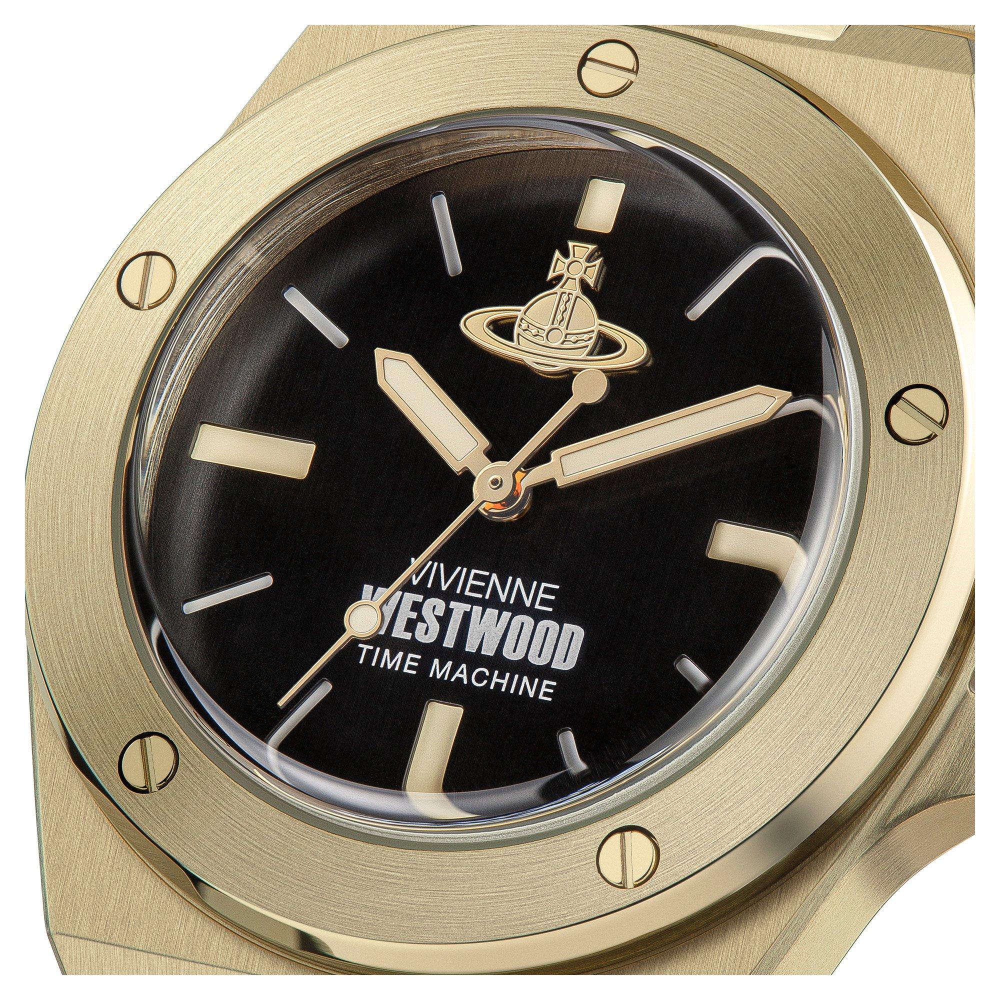 Vivienne Westwood TIME MACHINE ゴールド ブラック Vivienne Westwood Watches | Leamouth Quartz 35mm Watch | Analogue