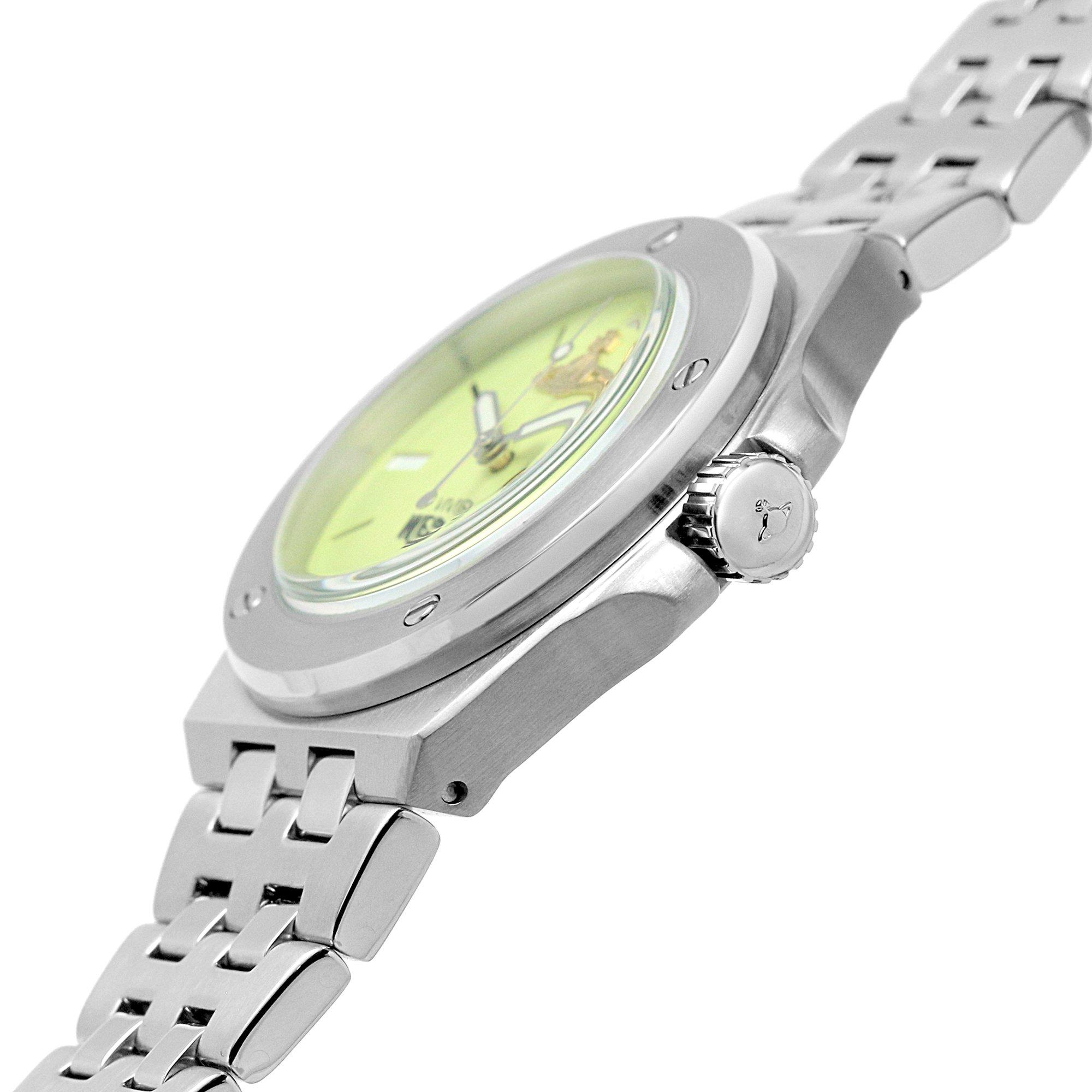 Green/Silver - Vivienne Westwood - Leamouth Quartz 35mm Watch - 8