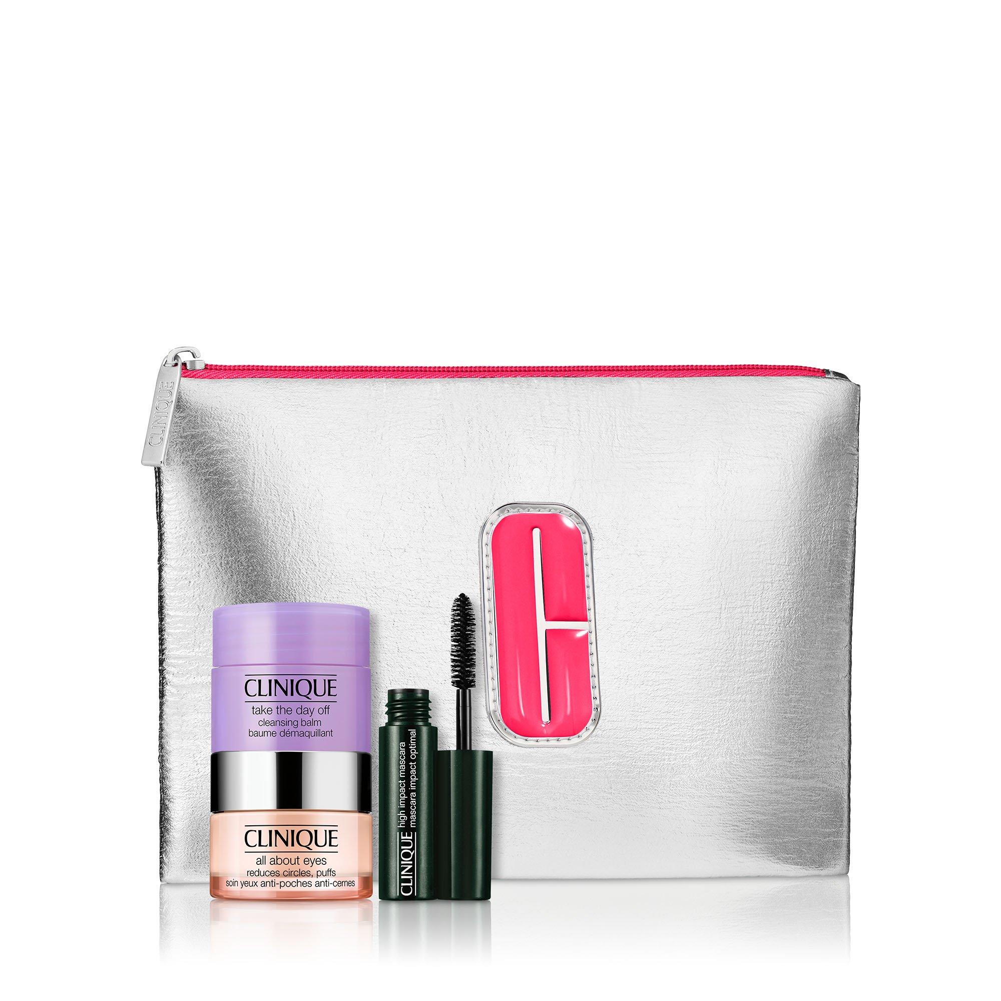 Clear - Clinique - Glam To Goodnight: All About Eyes Gift Set - 2